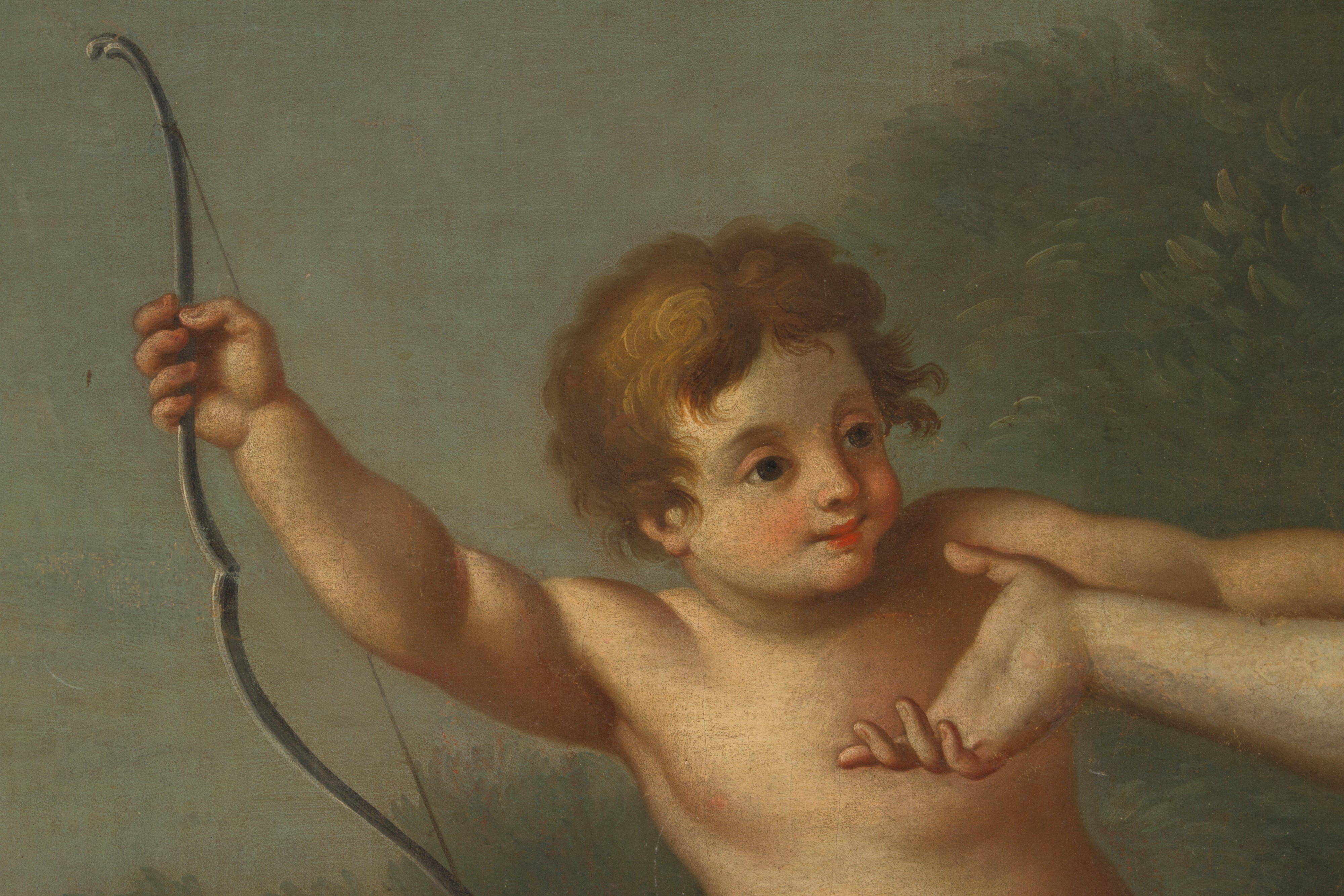 Dipinto "venere e Cupido"
