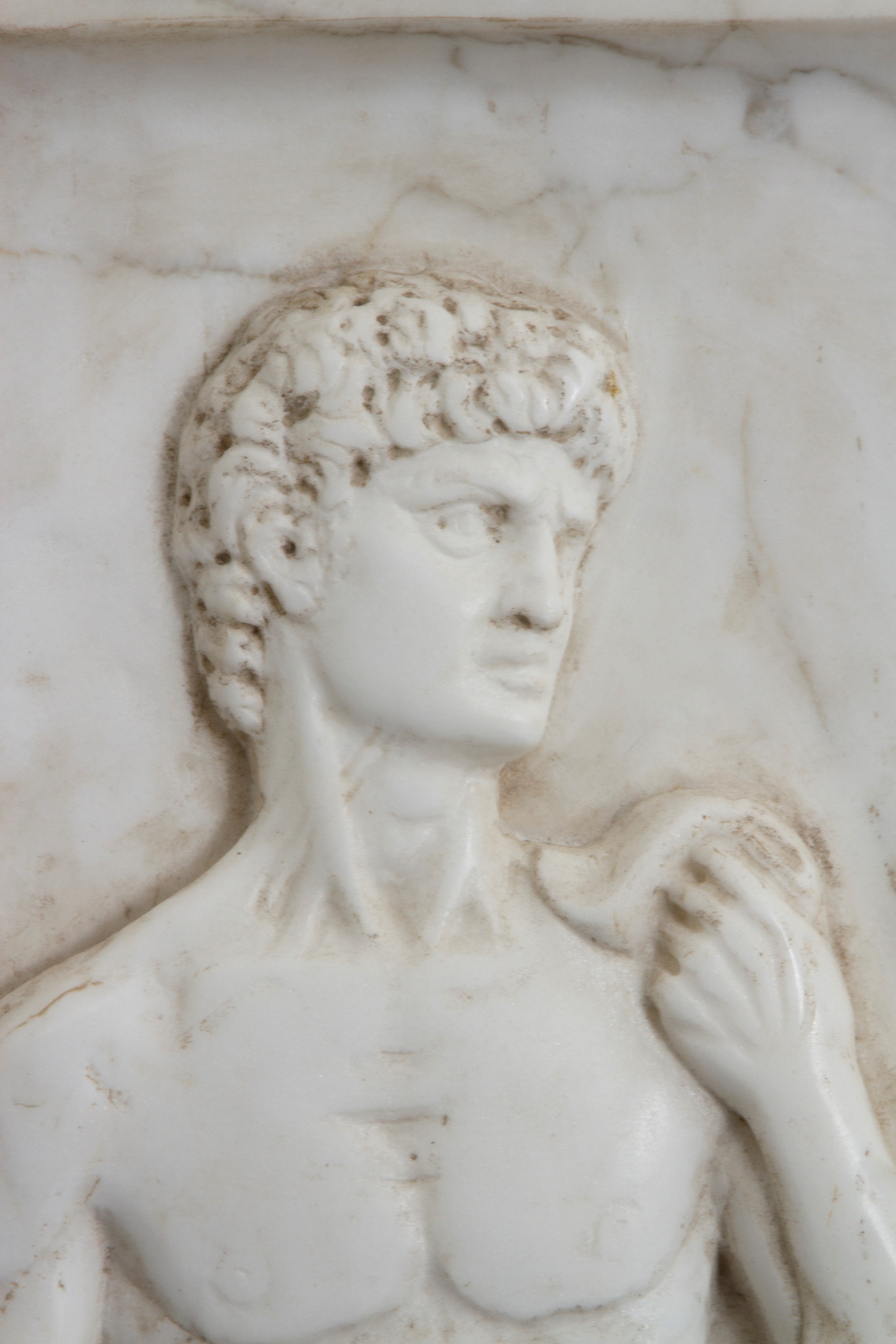 Lastra in marmo "DAVID"