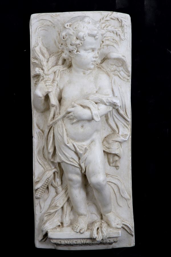 Scultura in gesso "ALLEGORIA DELLA PRIMAVERA"