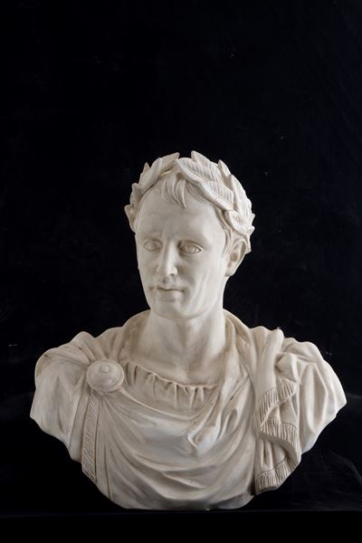 Scultura in Gesso "giulio Cesare"