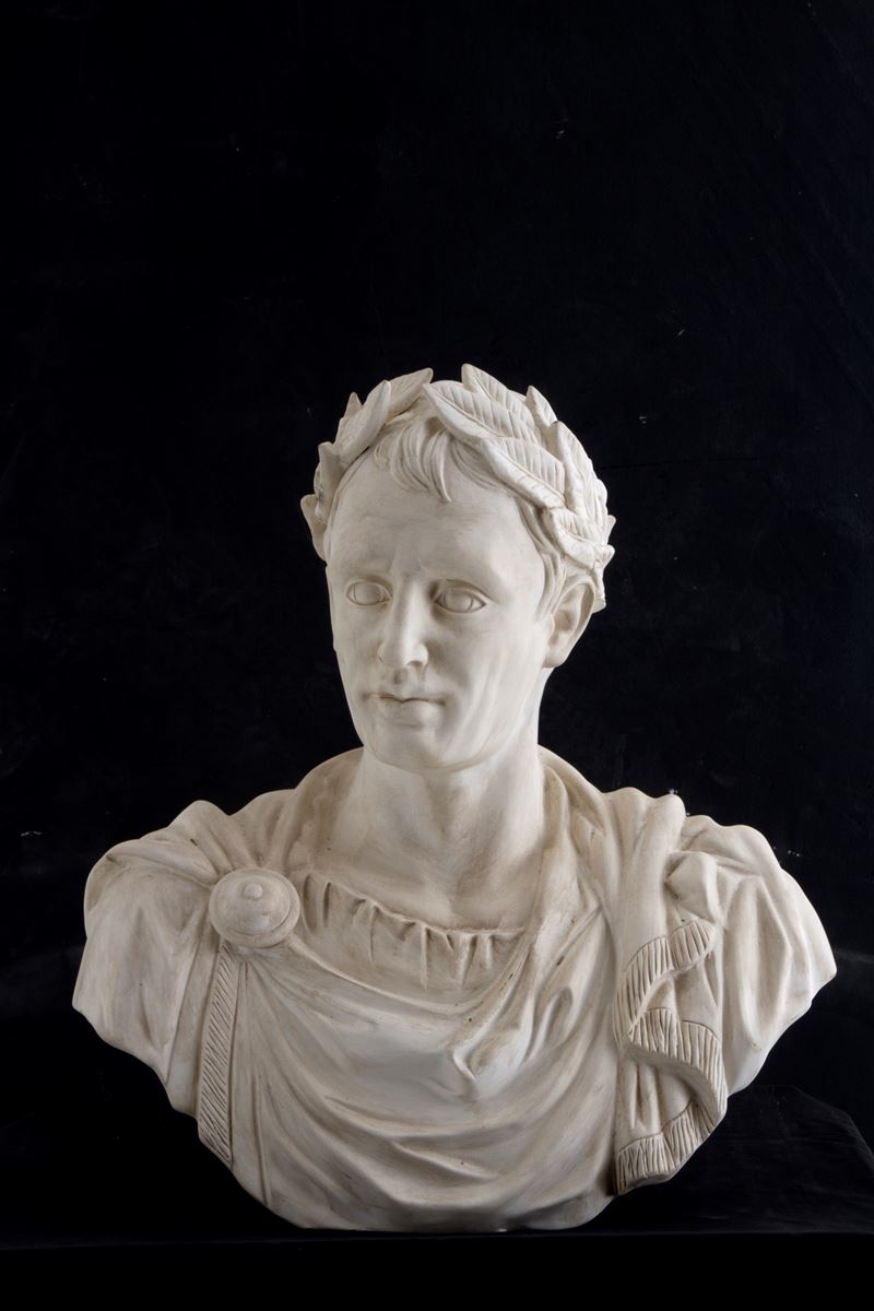 Scultura in Gesso "giulio Cesare"