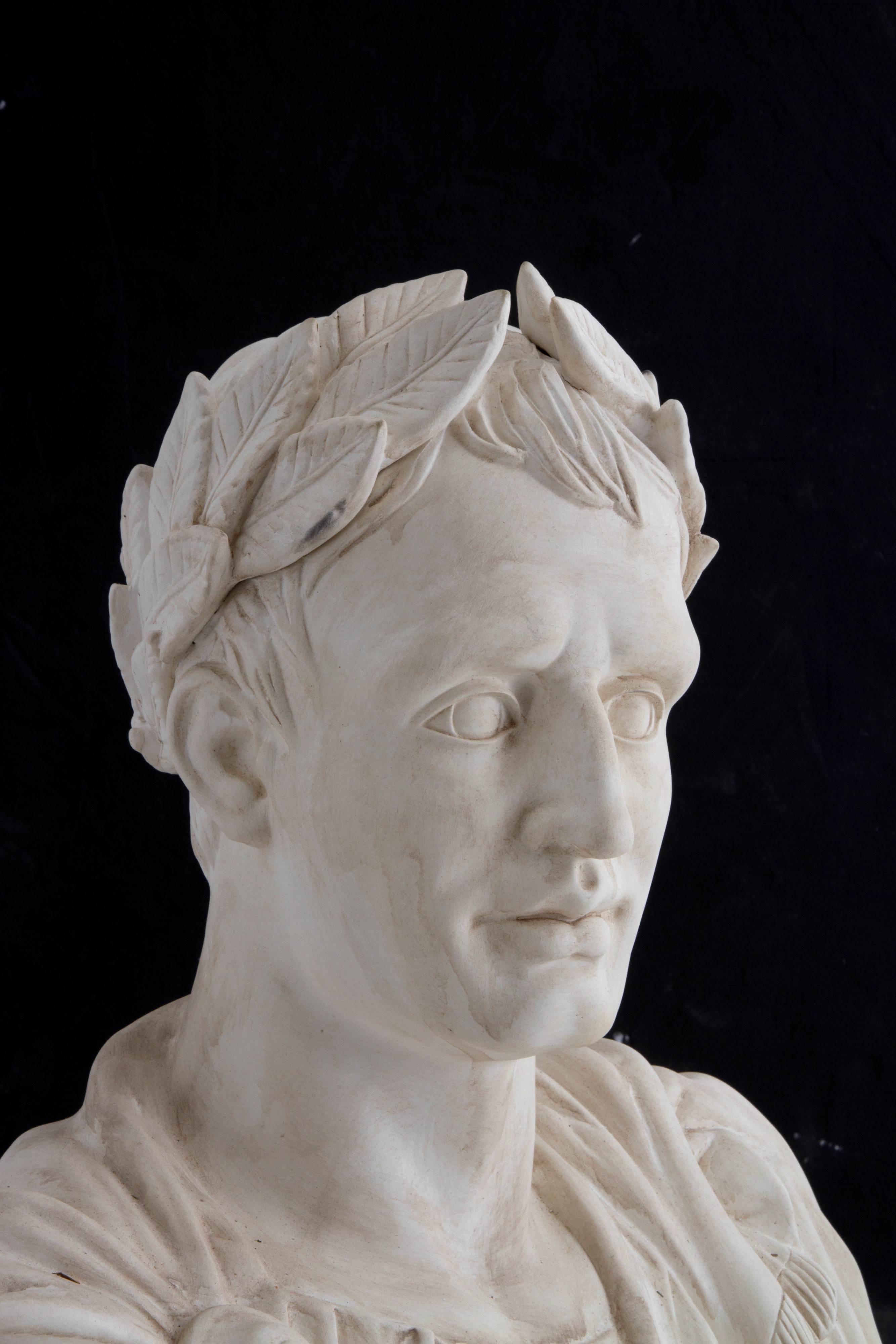 Scultura in Gesso "giulio Cesare"