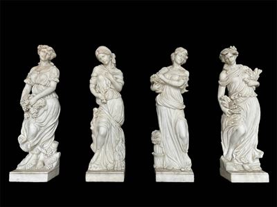 Quattro Sculture "stagioni"