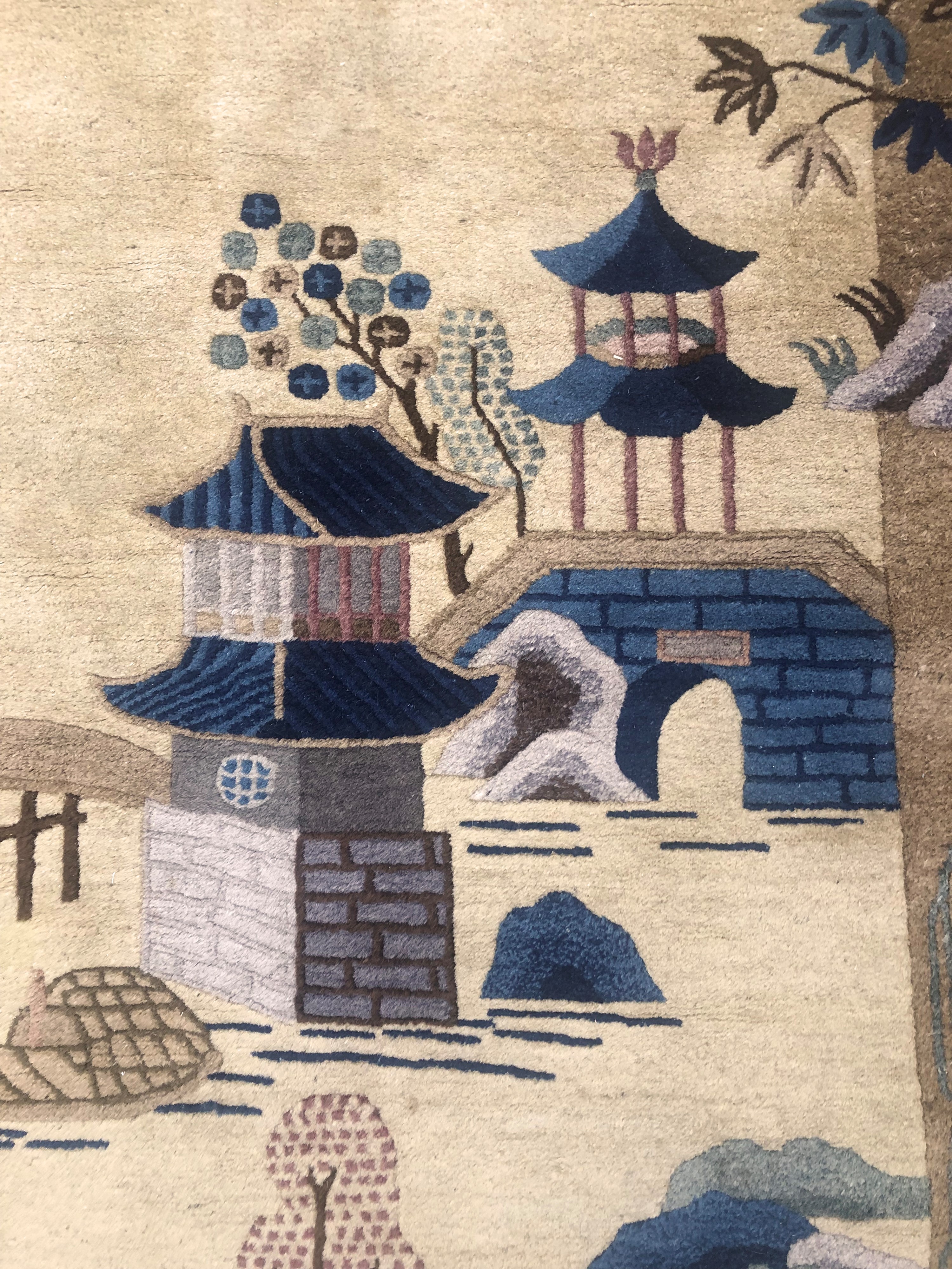 Tappeto Pekino. Cina