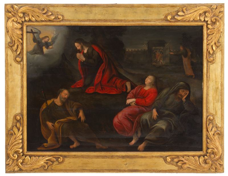 Dipinto "gesu' Nell'orto degli Ulivi"