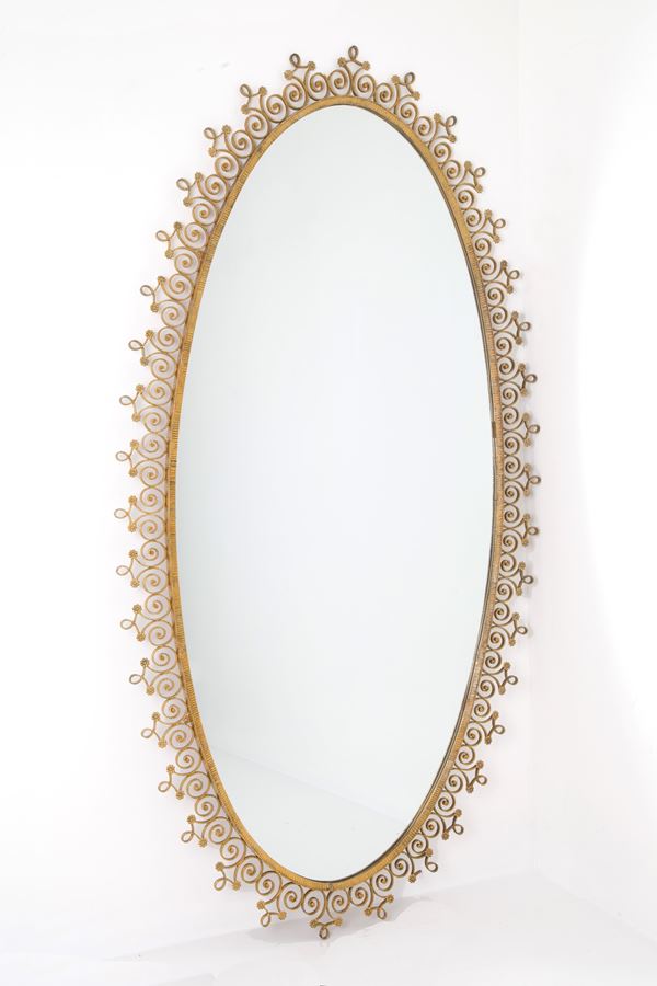 Oval mirror