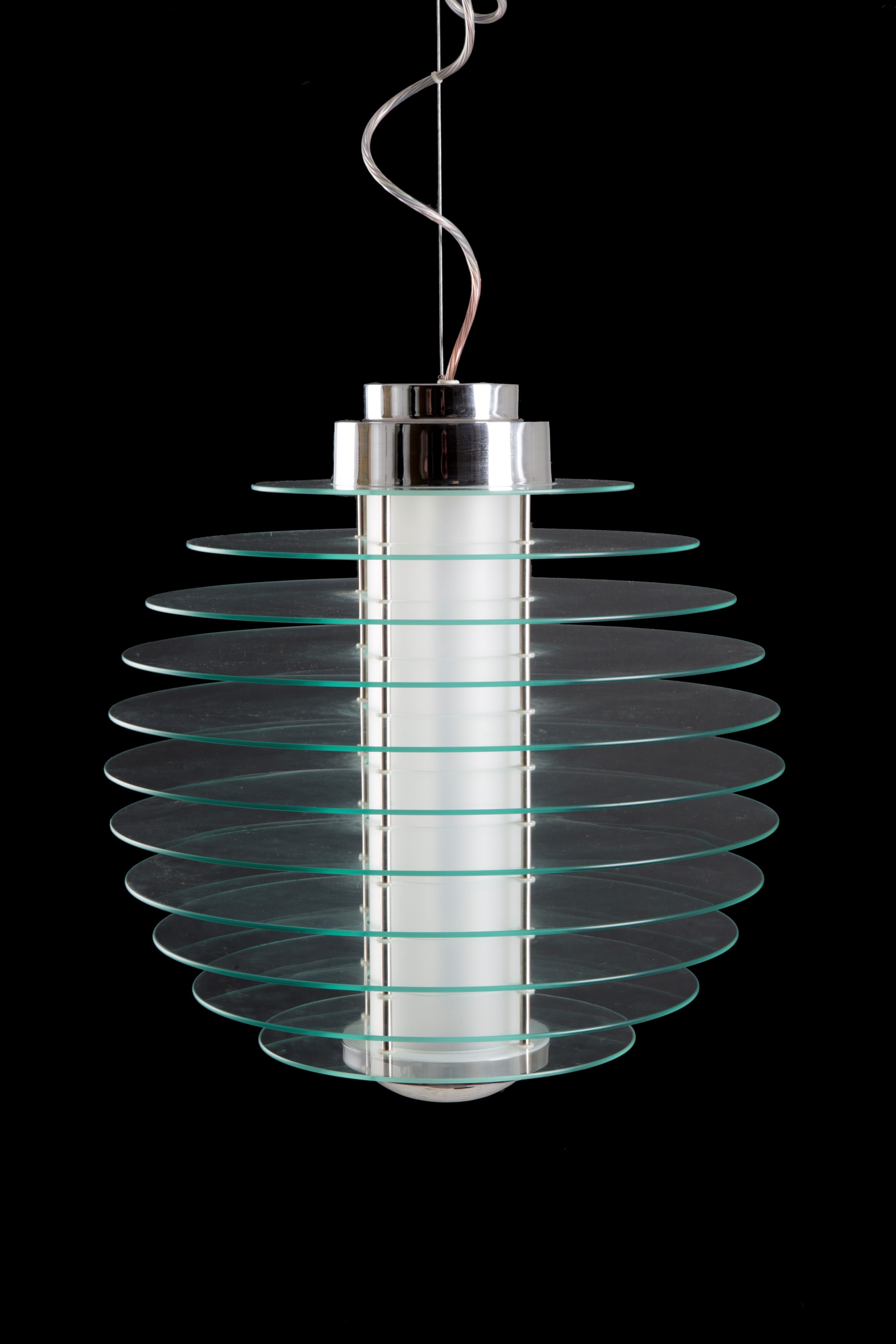 Lampadario mod. 0024 per FONTANA ARTE