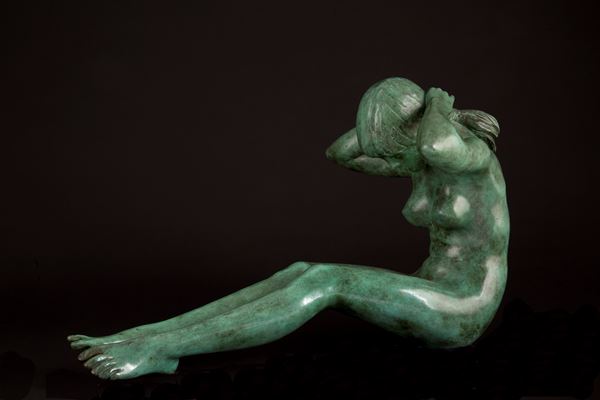 FRANCESCO MESSINA - Scultura "DANZATRICE"