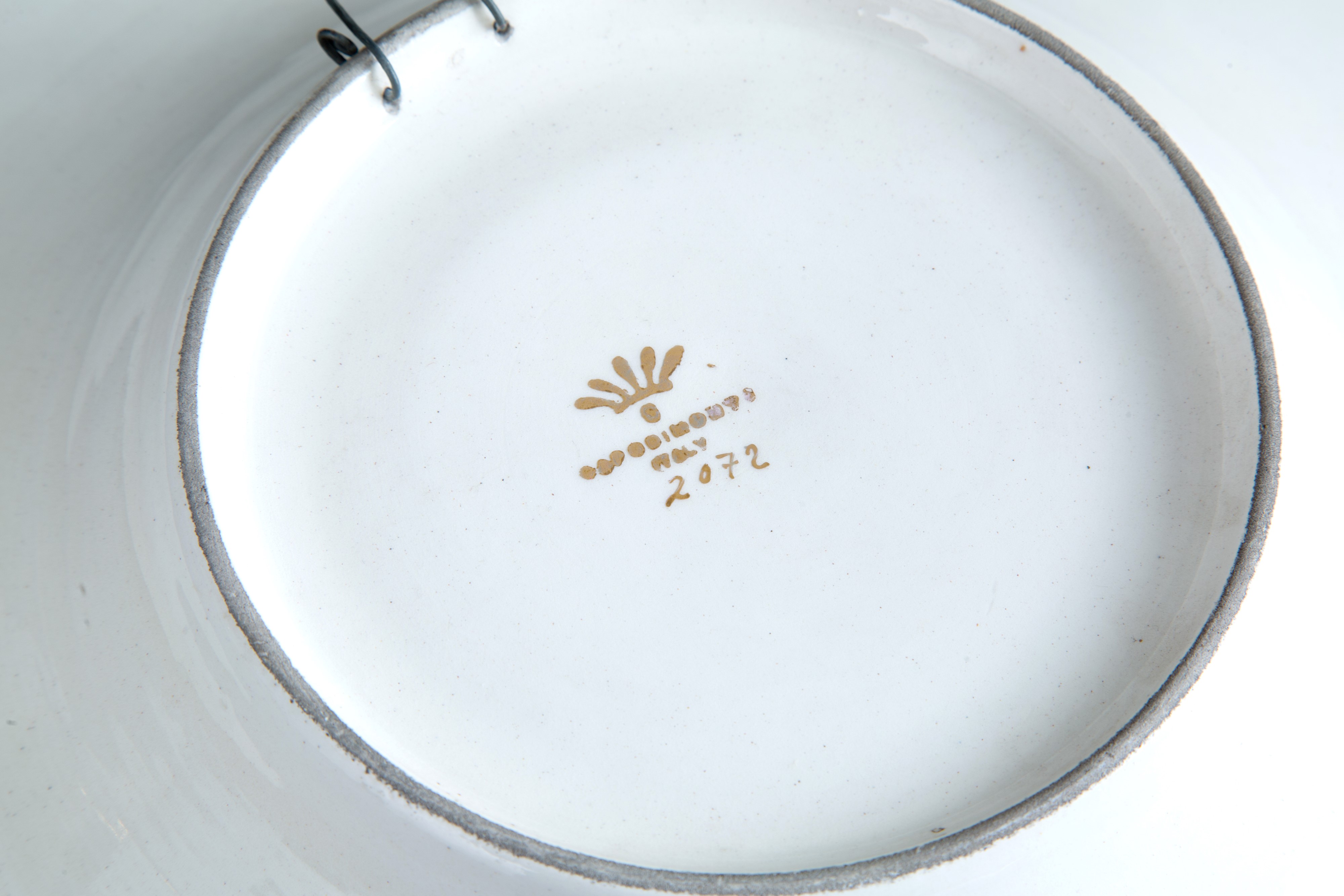 Piatto in Ceramica. Capodimonte