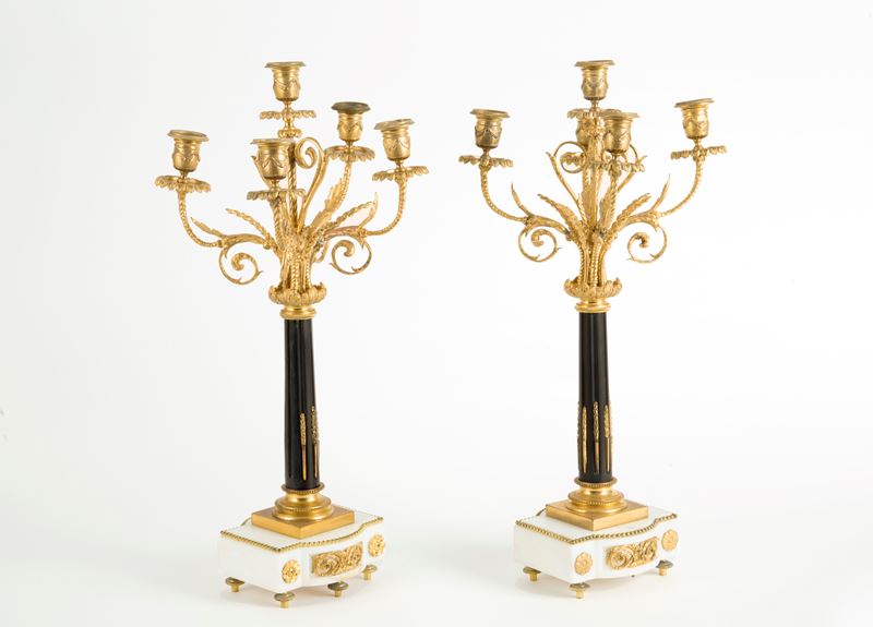 Coppia di Candelabri