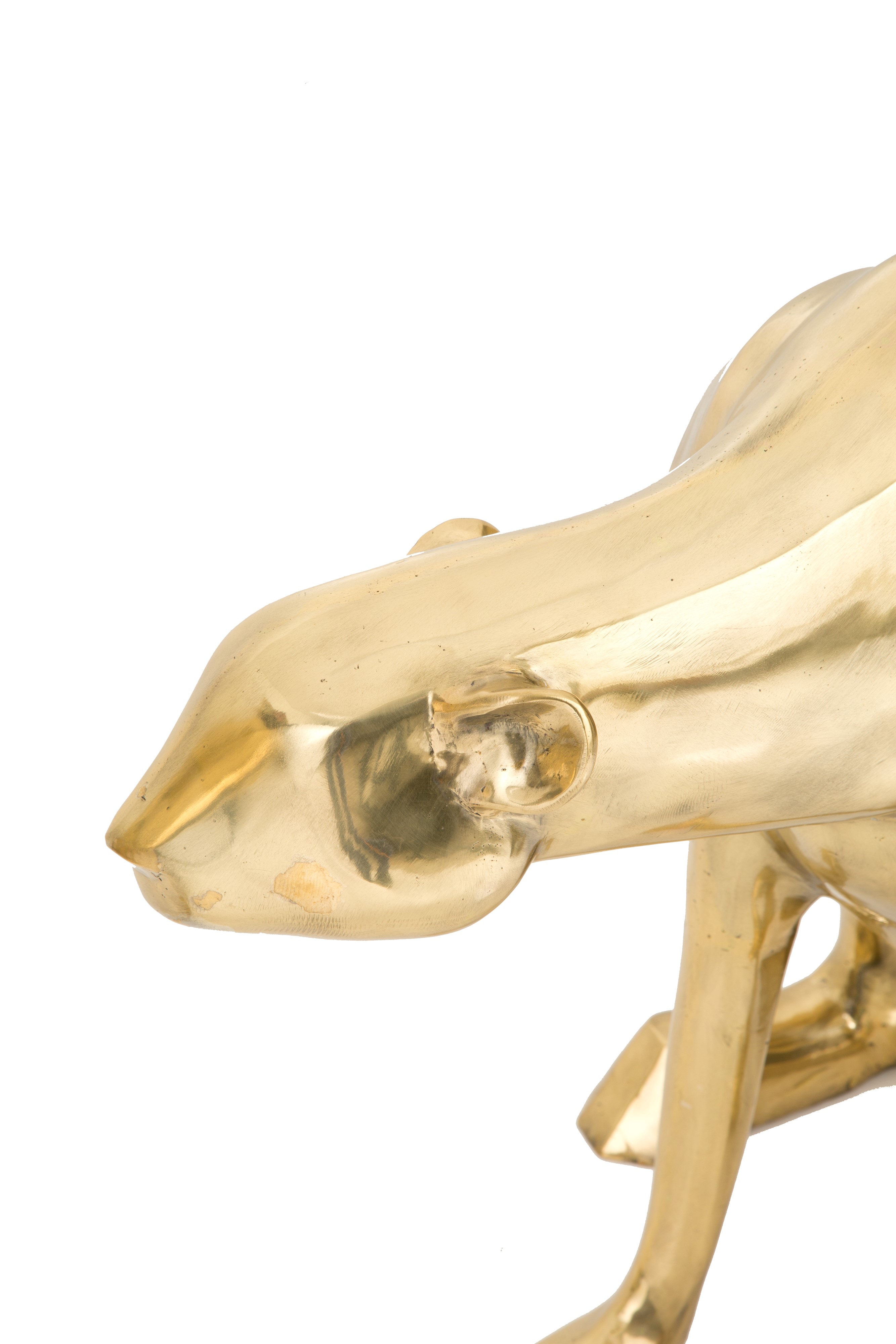 Due Sculture "giaguari Stilizzati"