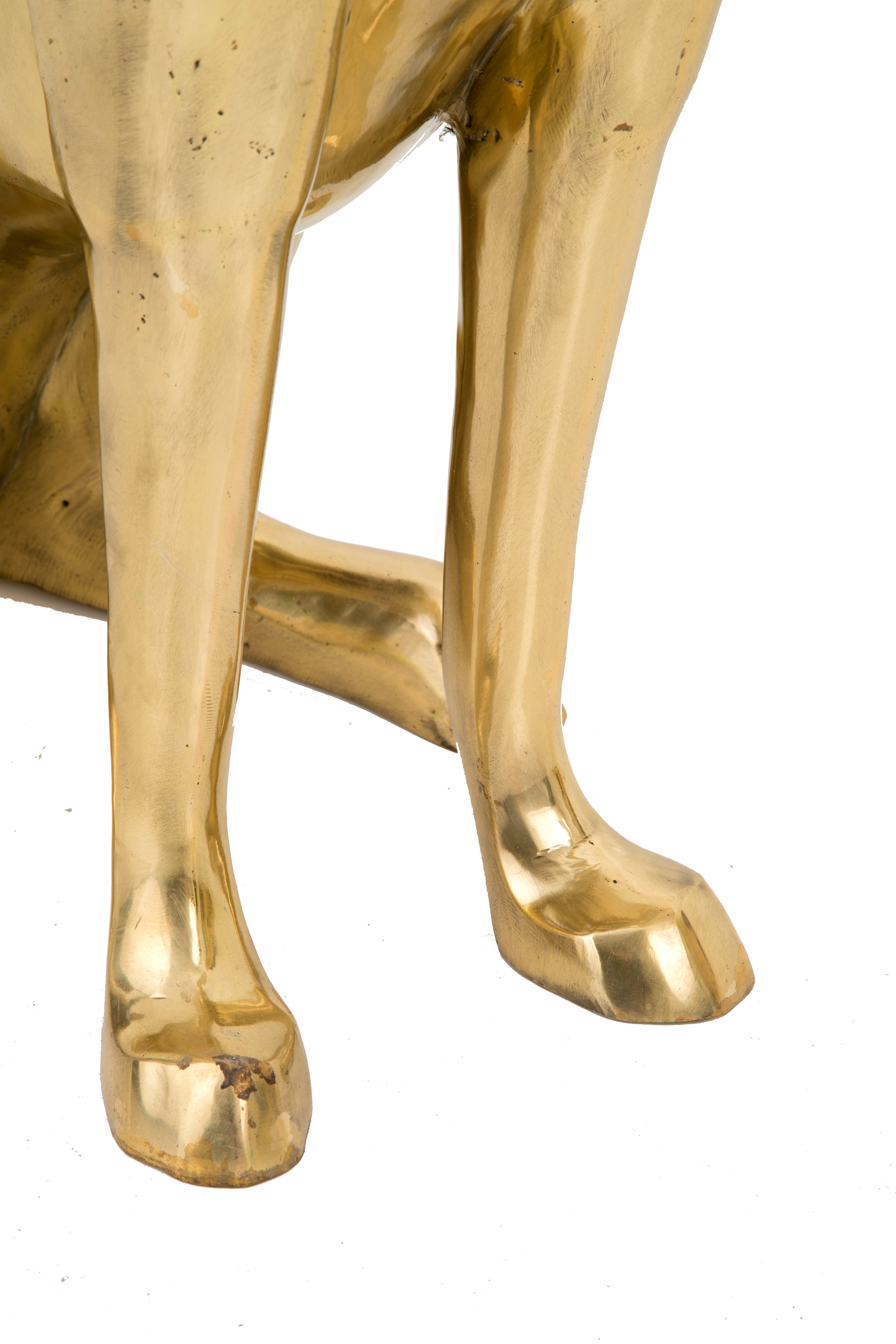 Due Sculture "giaguari Stilizzati"