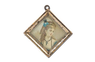 Miniatura Quadrata "gentildonna"