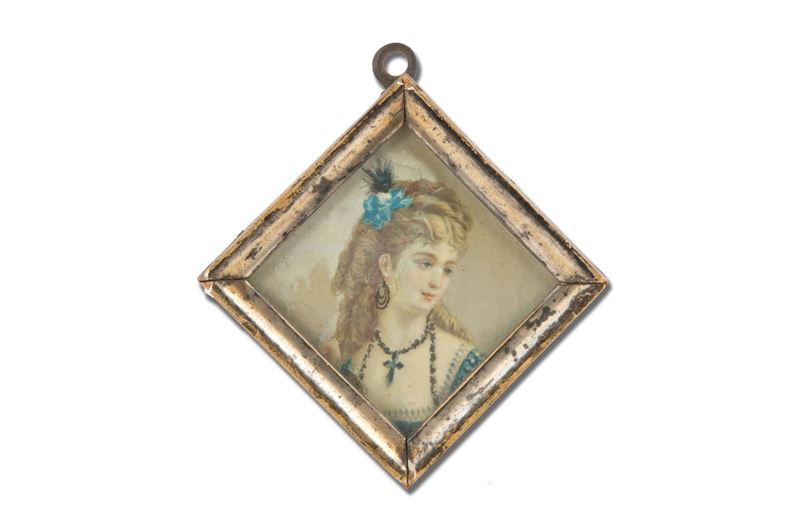 Miniatura Quadrata "gentildonna"