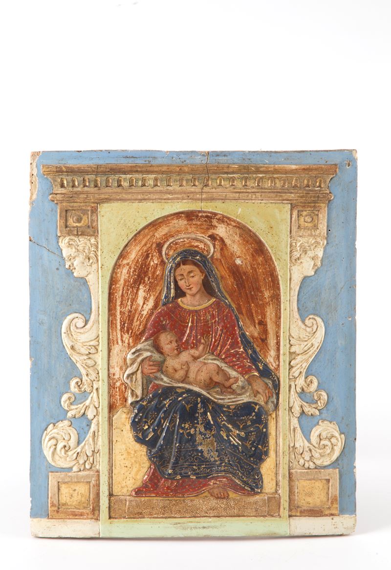 Dipinto "madonna con Bambino"