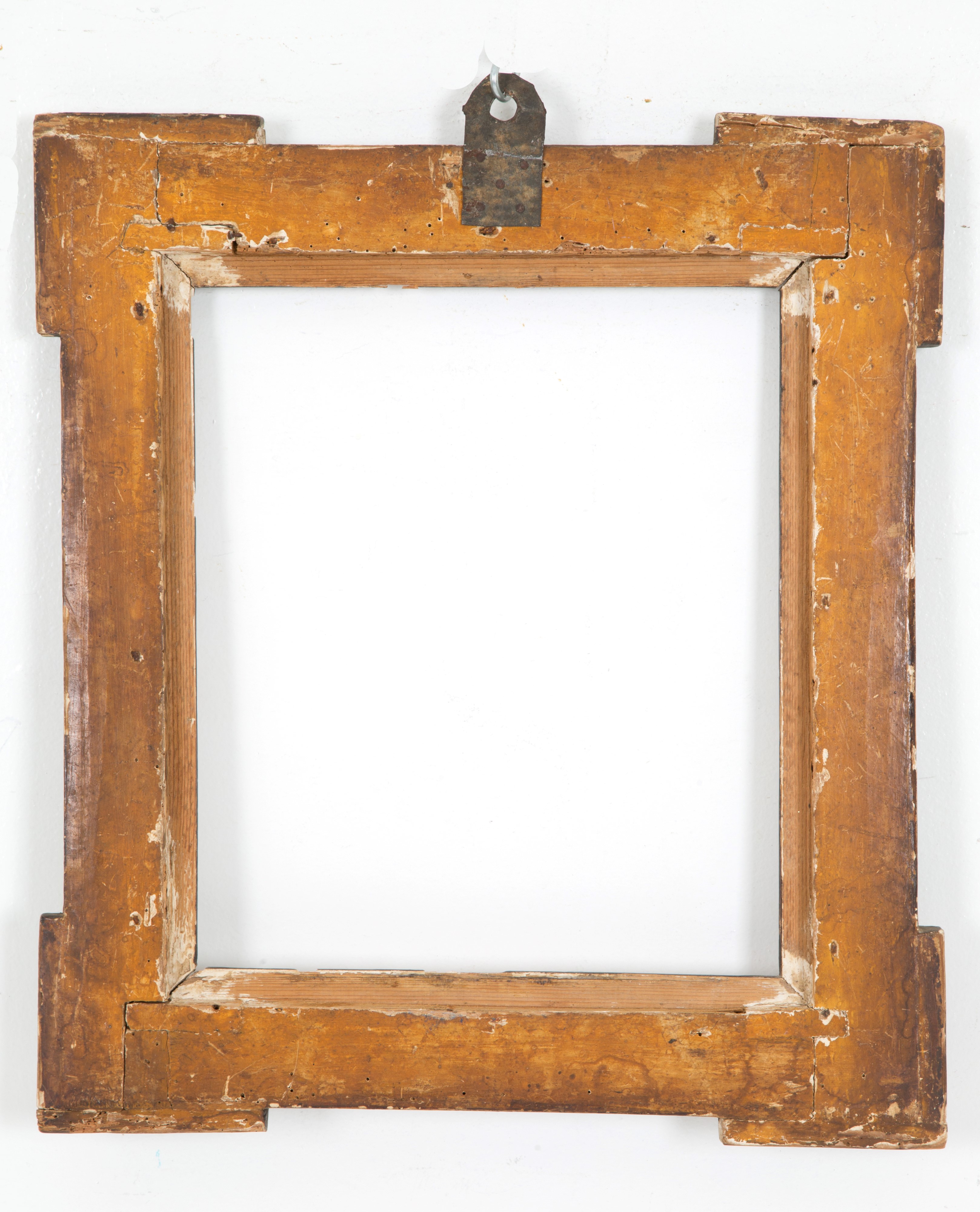 Cornice in Legno Laccato e Dorato