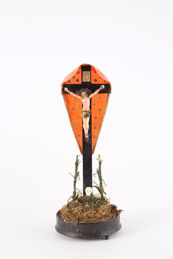 Wooden sculpture "CRUCIFIXION"