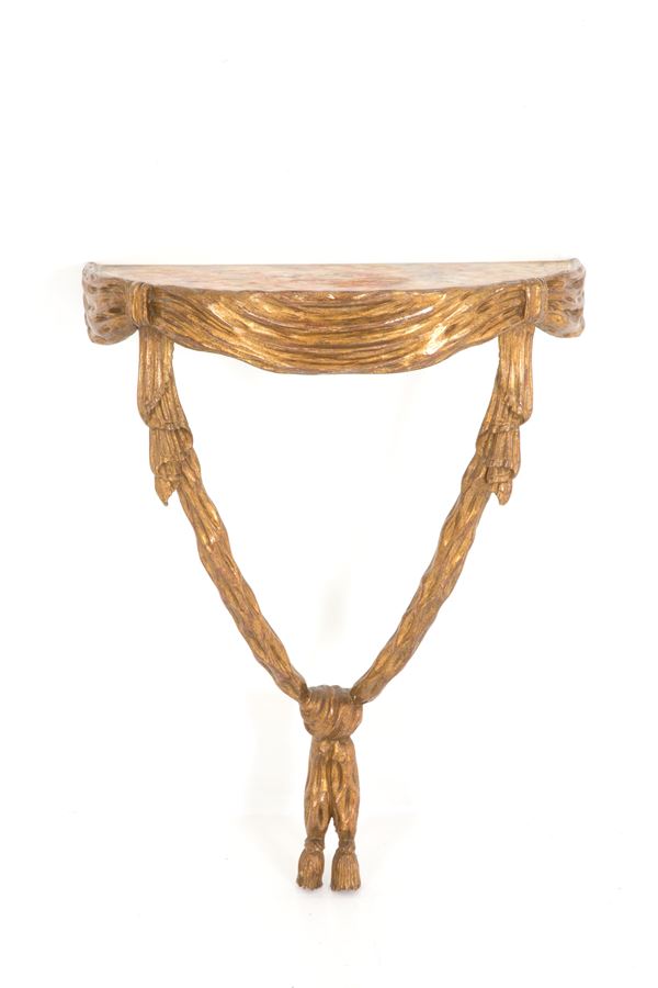 Small hanging console