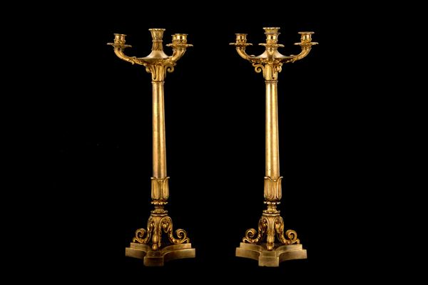Coppia di candelabri