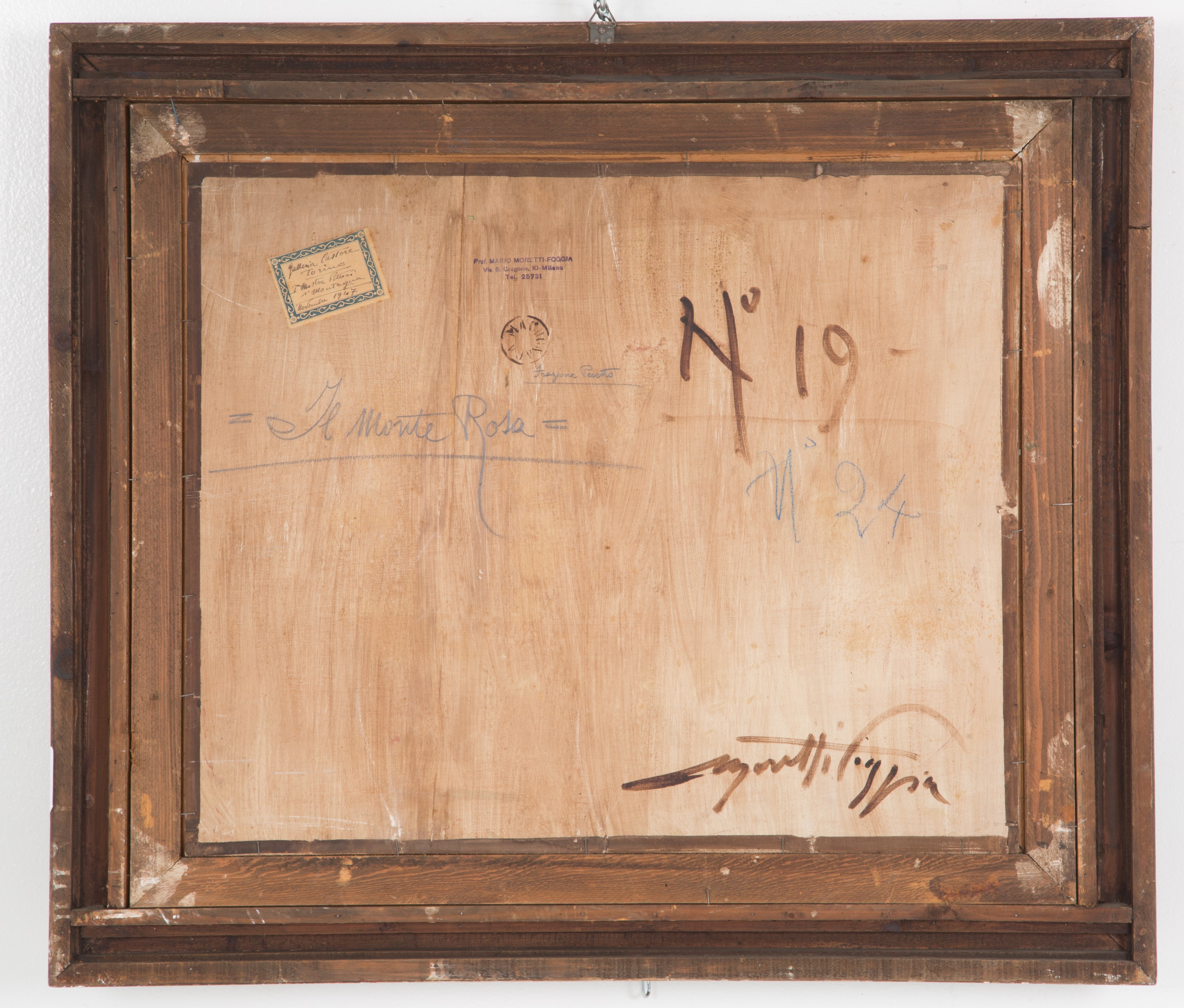 Dipinto "IL MONTE ROSA"