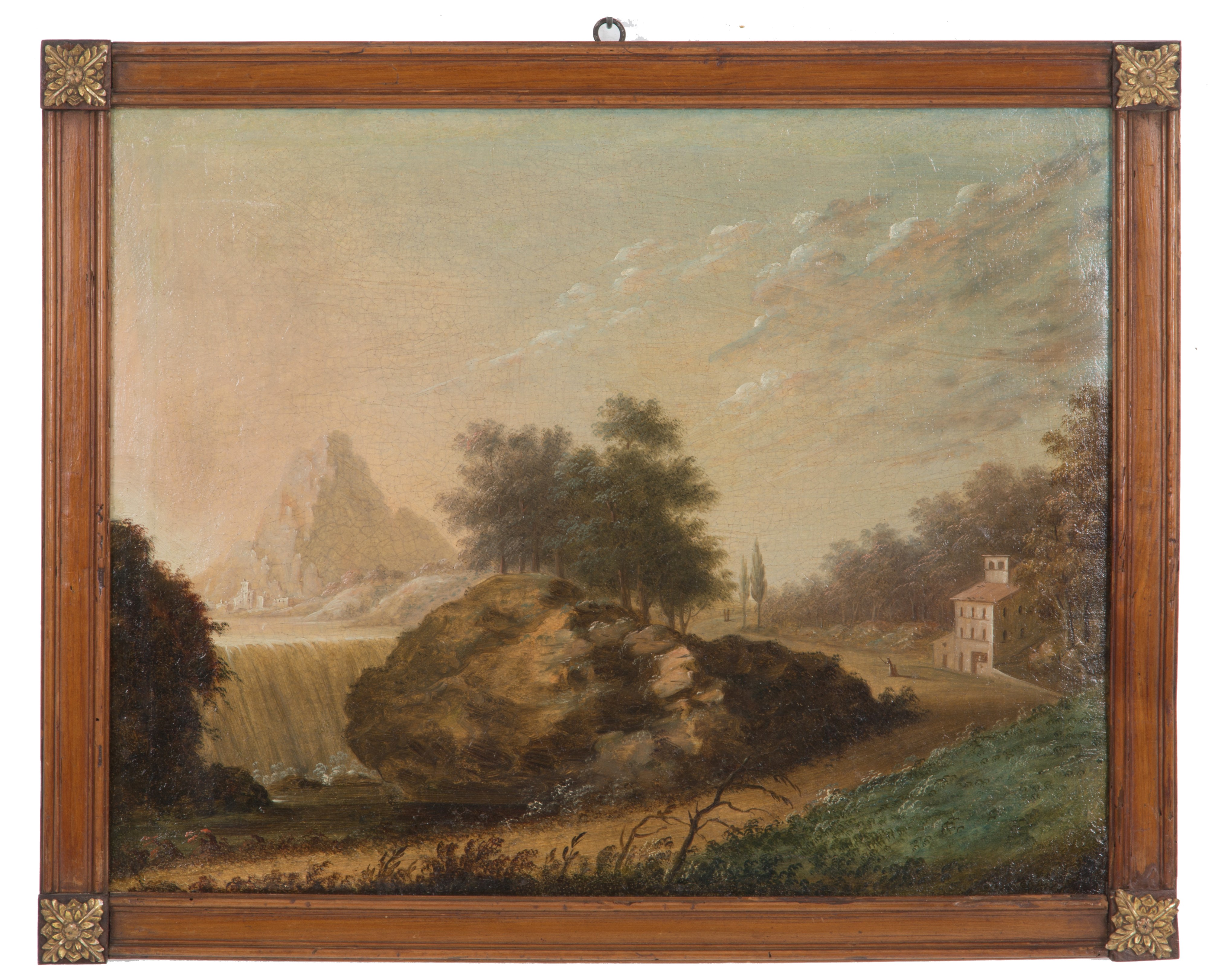 Quattro Dipinti "paesaggi con Figure"