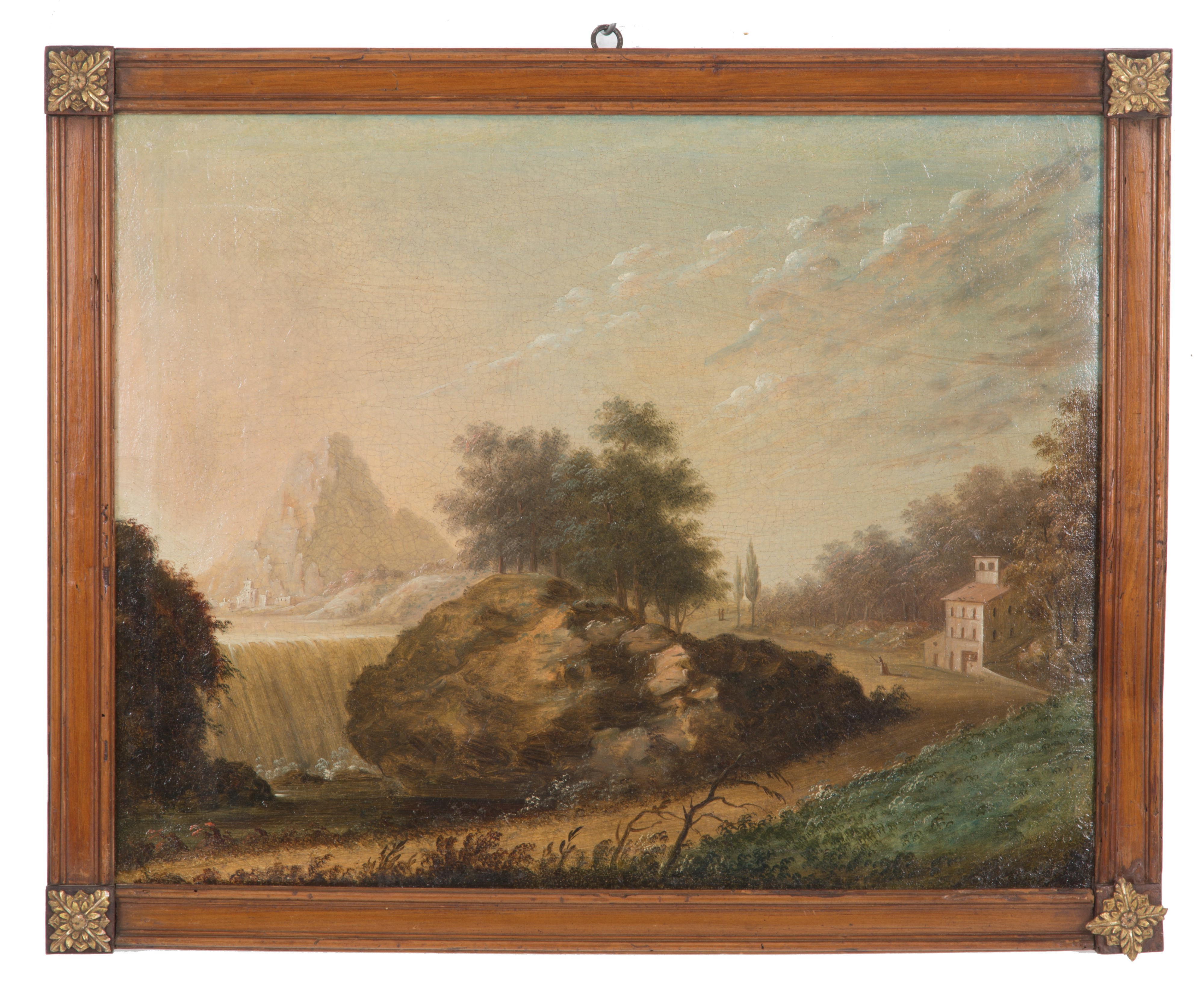 Quattro Dipinti "paesaggi con Figure"