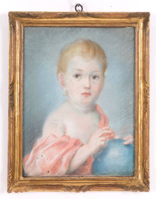 Pastel &quot;CHILD&#39;S FACE&quot;