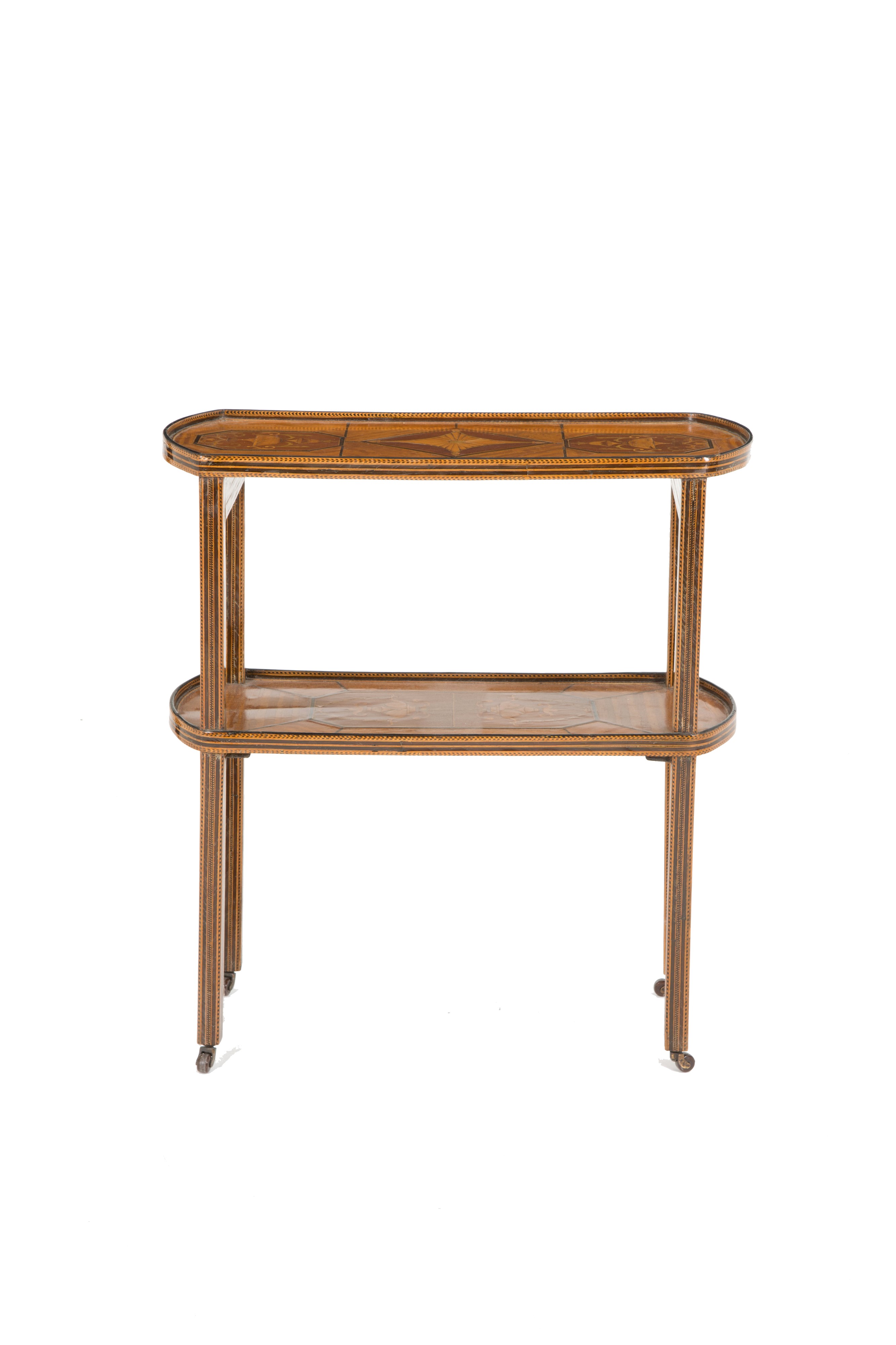 Etagere intarsiato