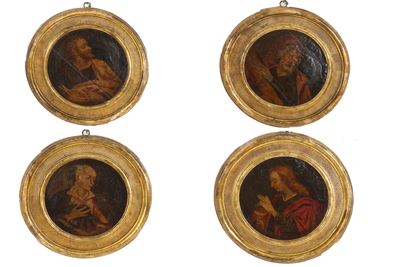 Quattro Dipinti "santi"