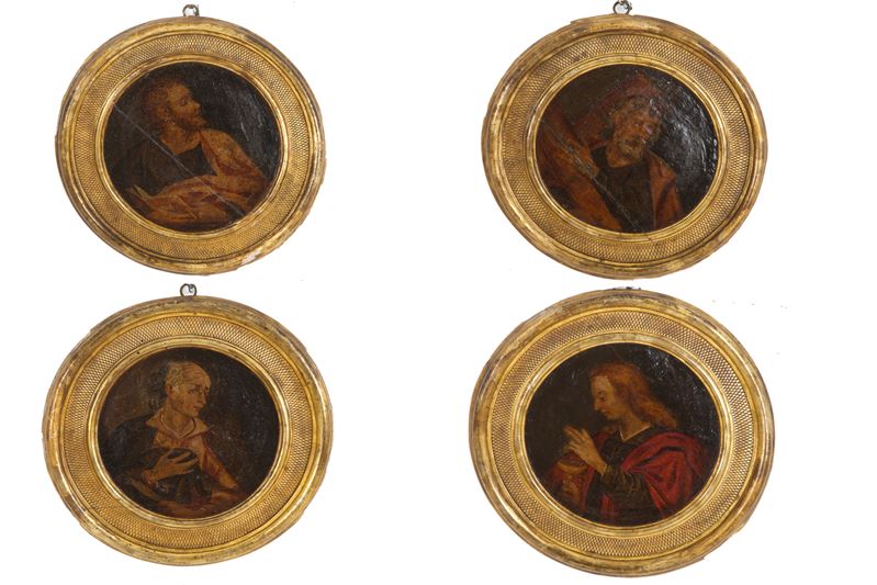 Quattro Dipinti "santi"