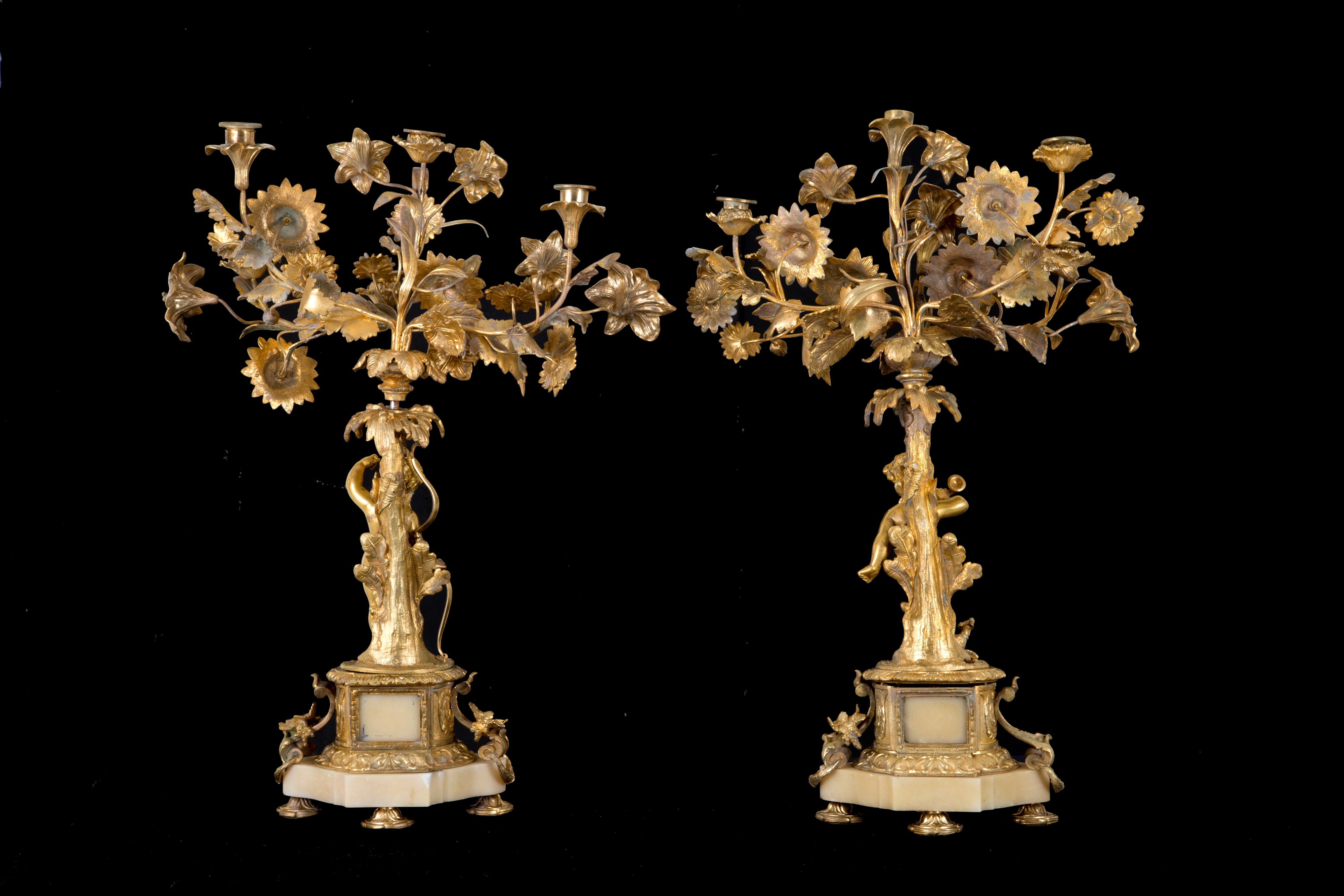 Coppia di candelabri