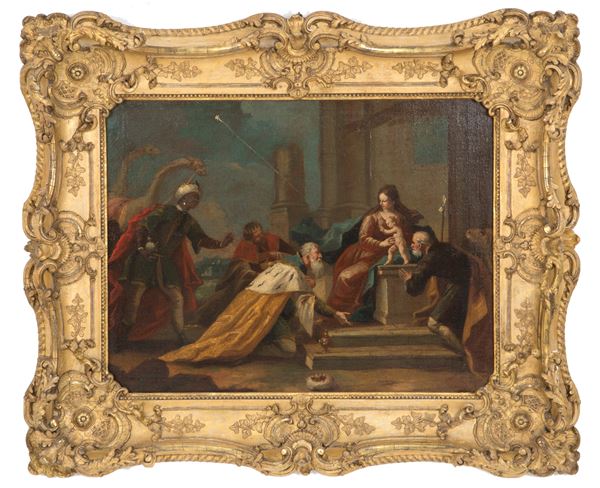 Painting "ADORATION OF THE MAGI"