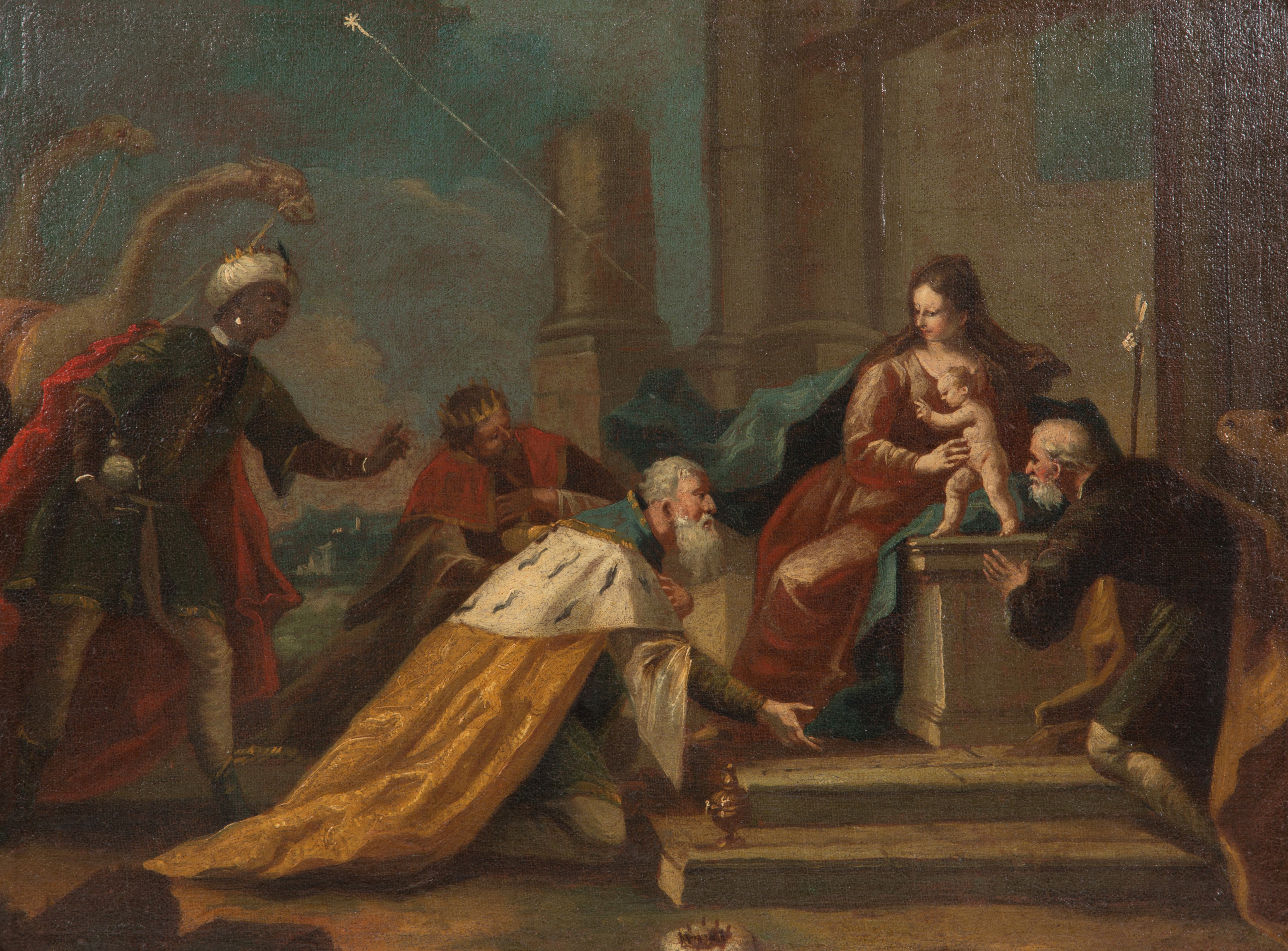 Dipinto "ADORAZIONE DEI MAGI"