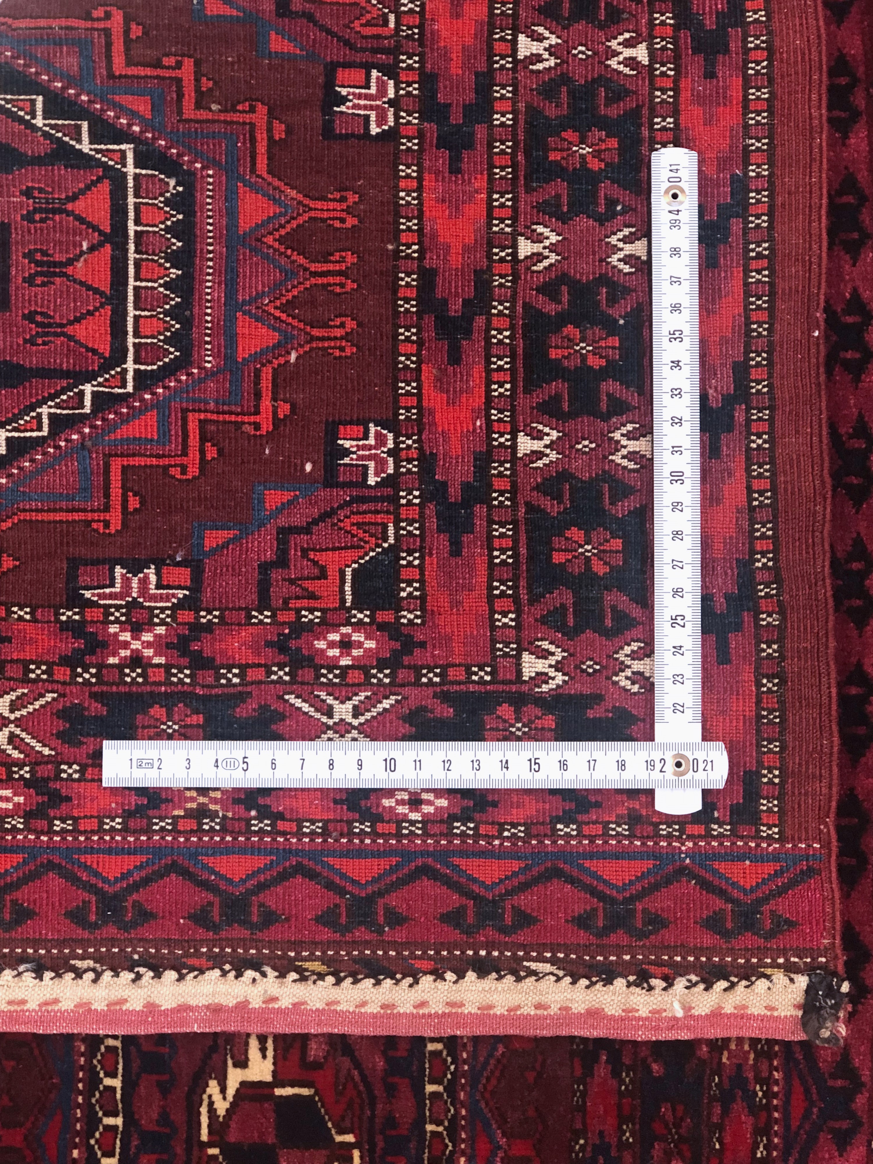 Tappeto Chuval in seta. Turkestan Occidentale