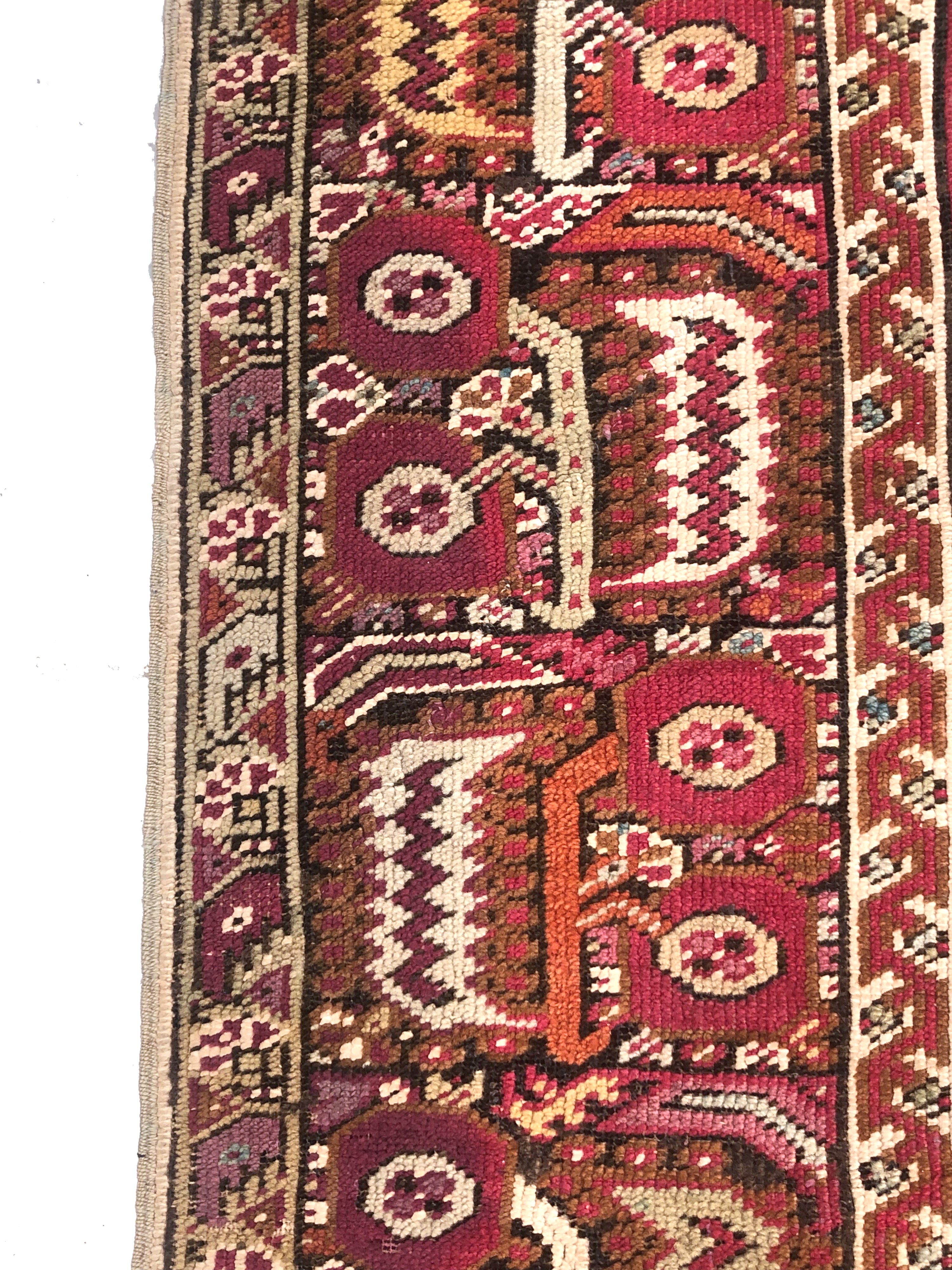 Tappeto Ghiordes. Anatolia