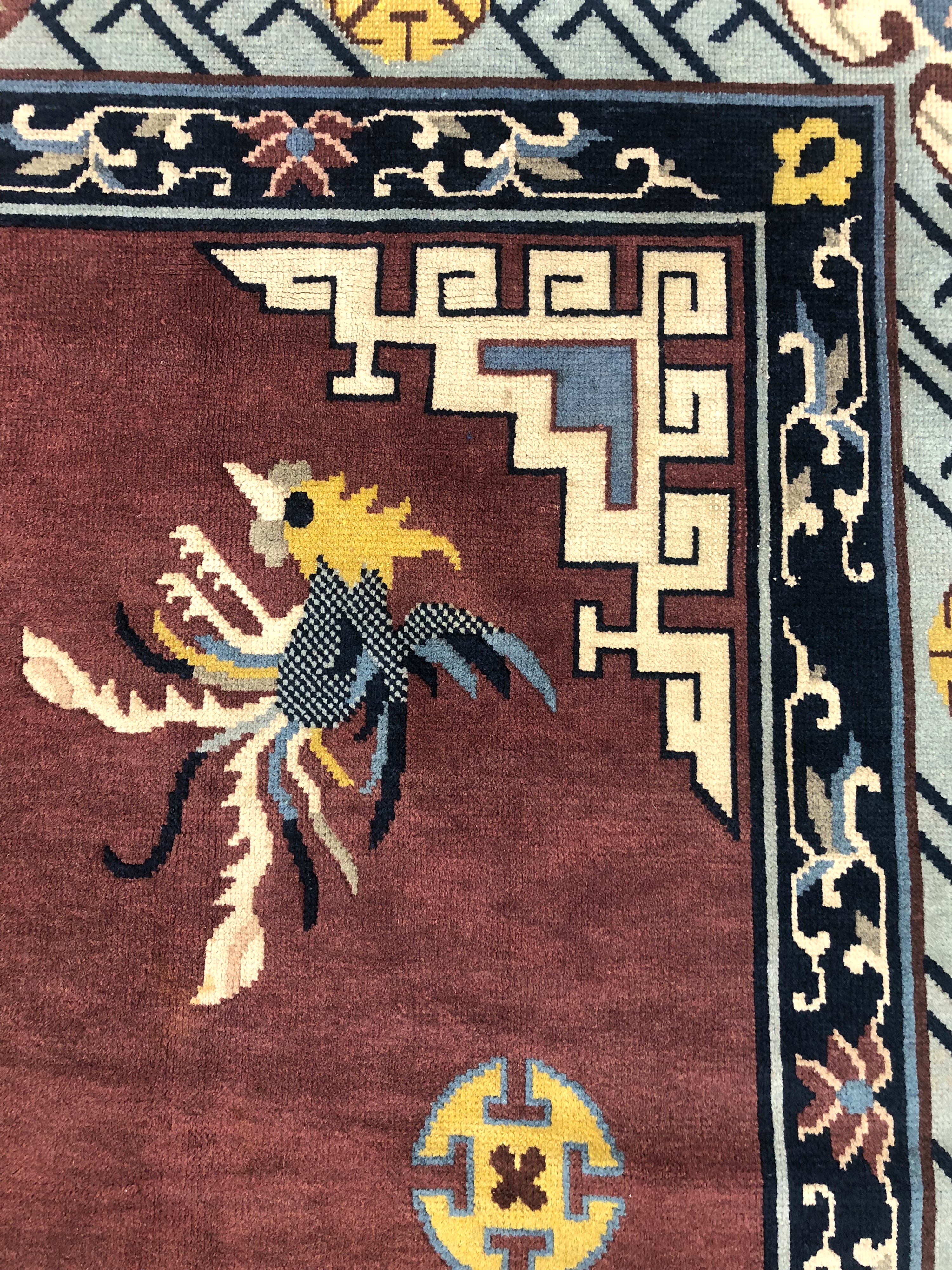 Tappeto Pekino. Cina