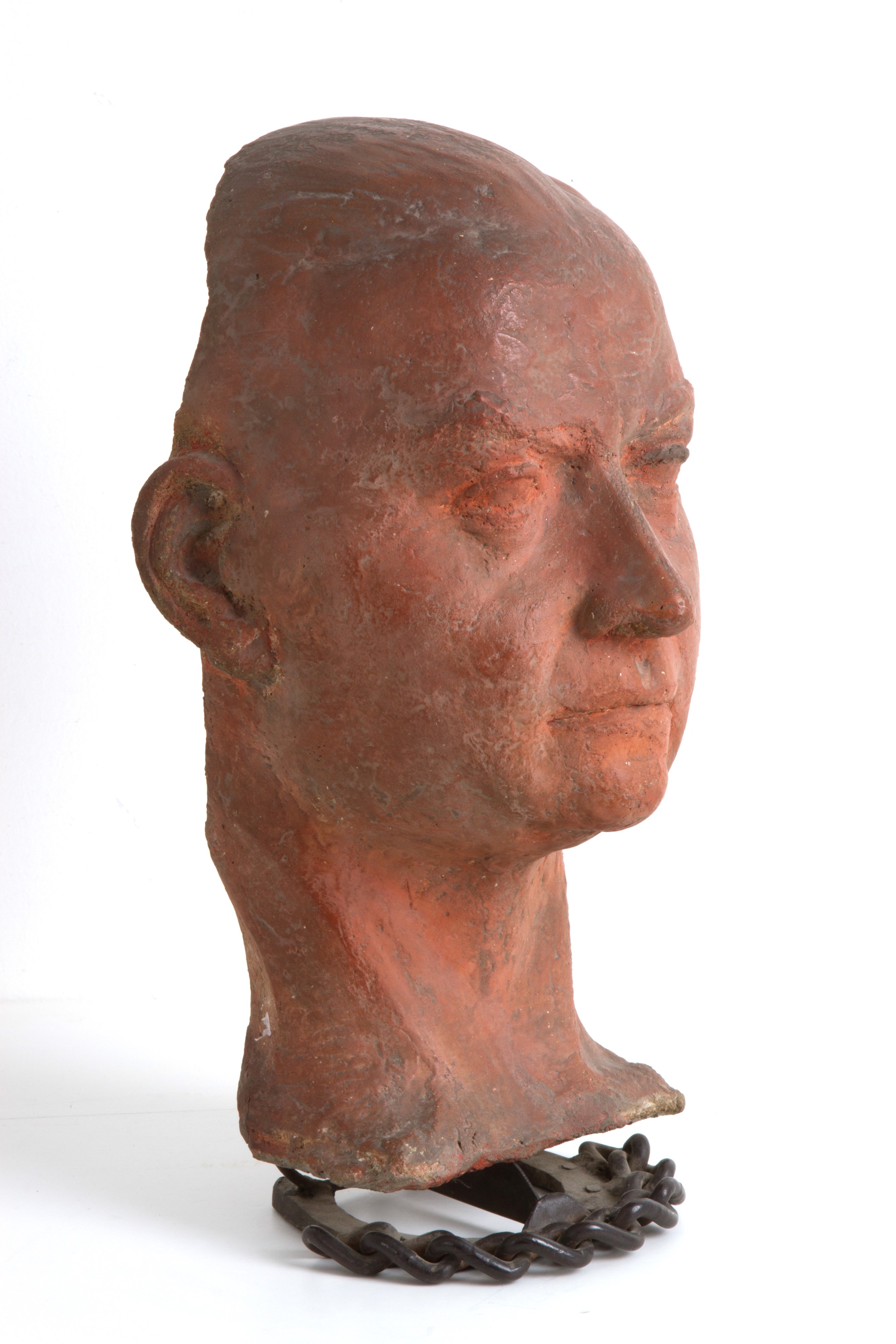 Scultura in Terracotta "testa Virile"