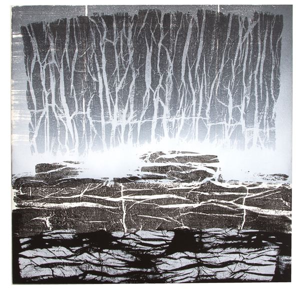 ENZO ROVELLA - Painting "LANDSCAPE WINTER"