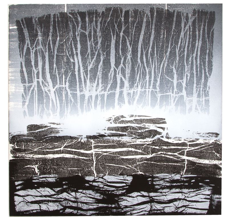 Enzo Rovella - Dipinto "landscape Winter"
