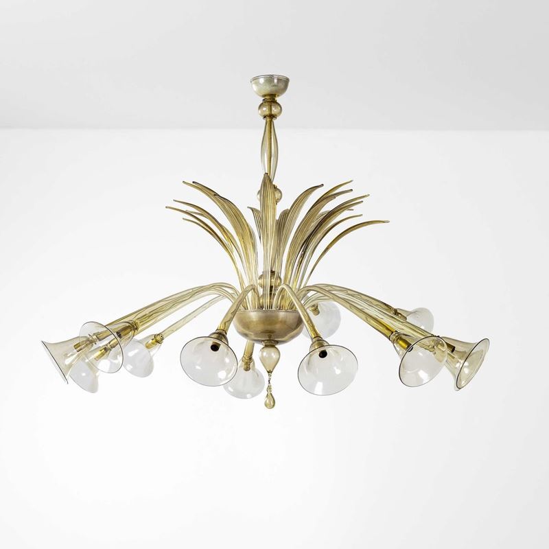 Napoleone Martinuzzi - Lampadario per Venini