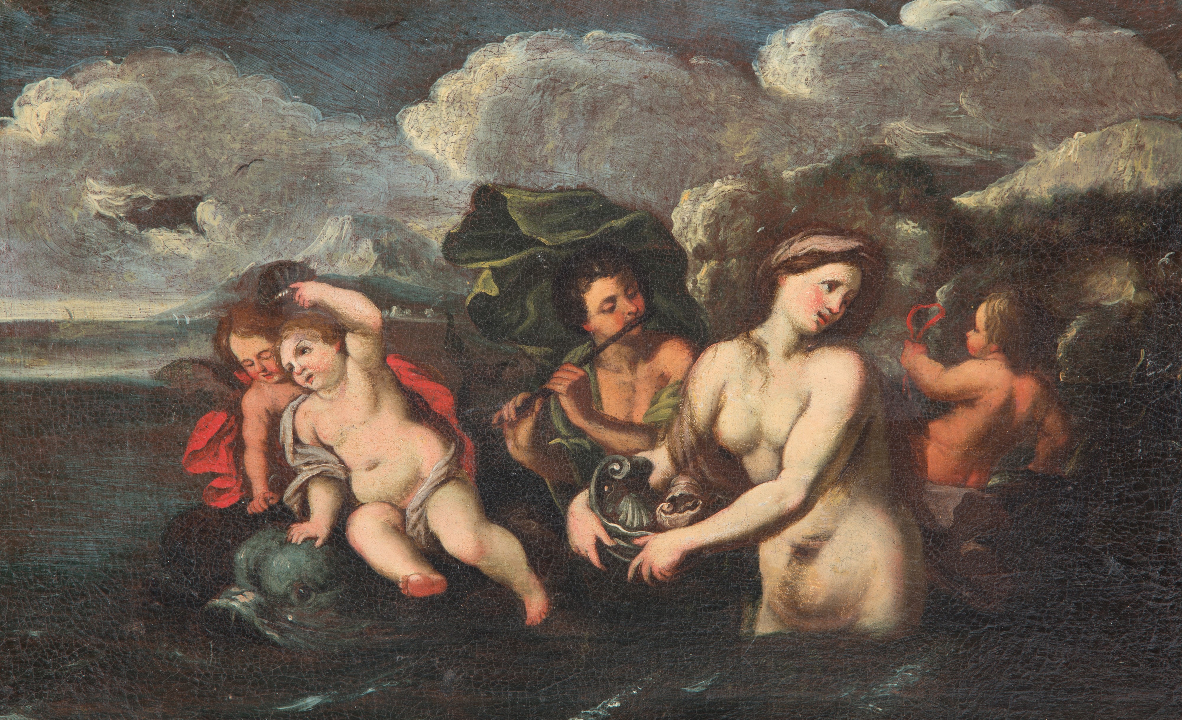 Dipinto "trionfo di Galatea"