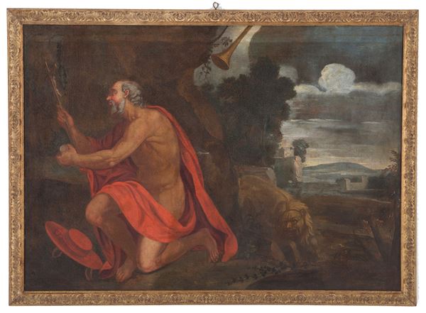 Painting "SAINT JEROME"