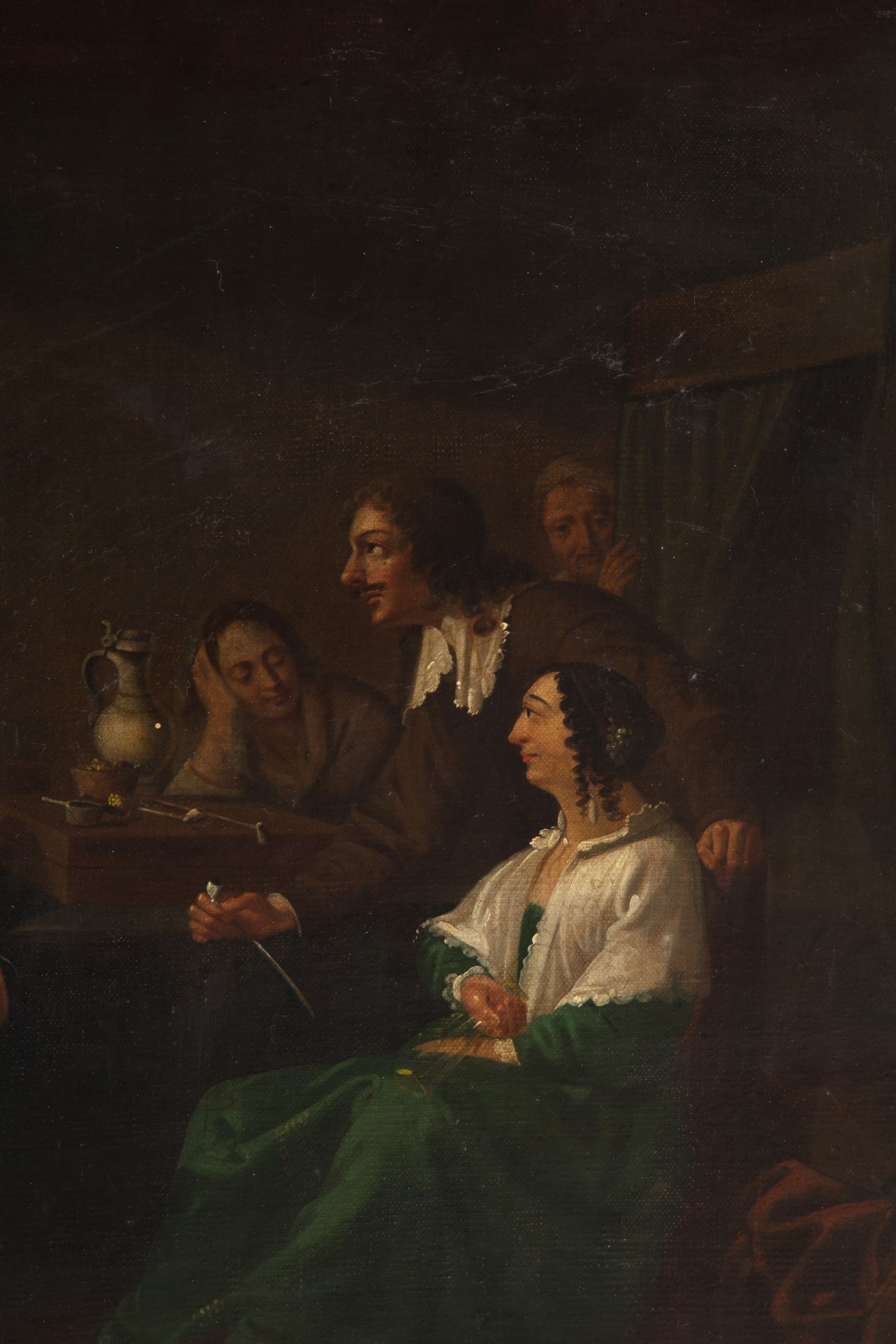 Dipinto "scena D'interno"