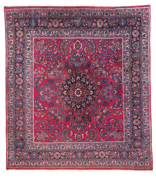Tappeto Mashad. Firmato. Persia