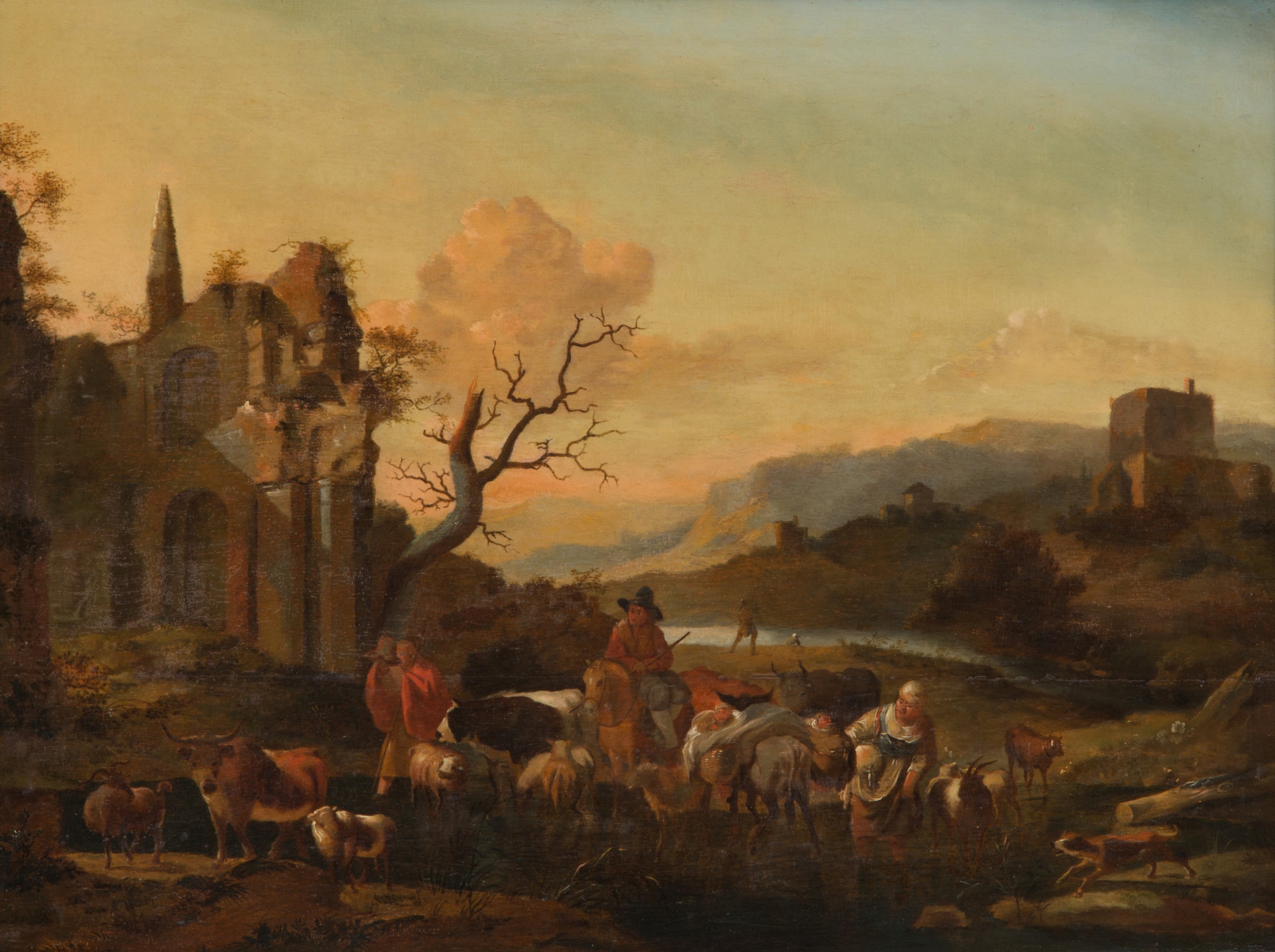Dipinto "paesaggio Bucolico"