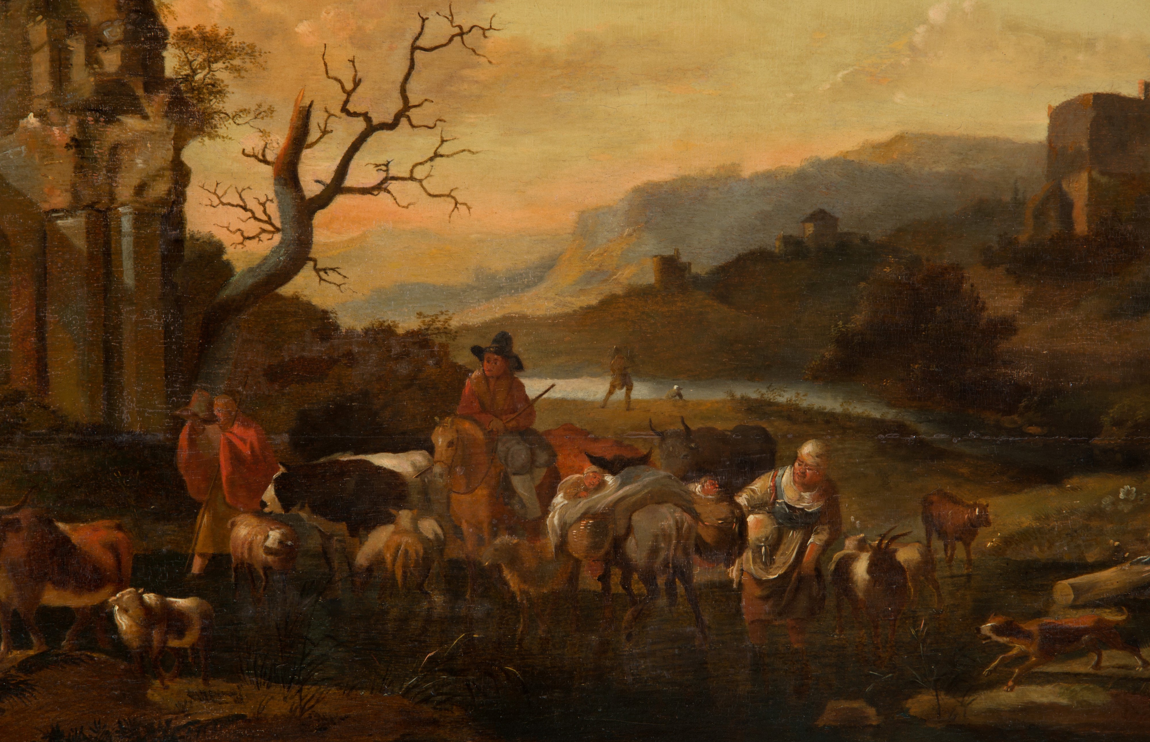 Dipinto "paesaggio Bucolico"