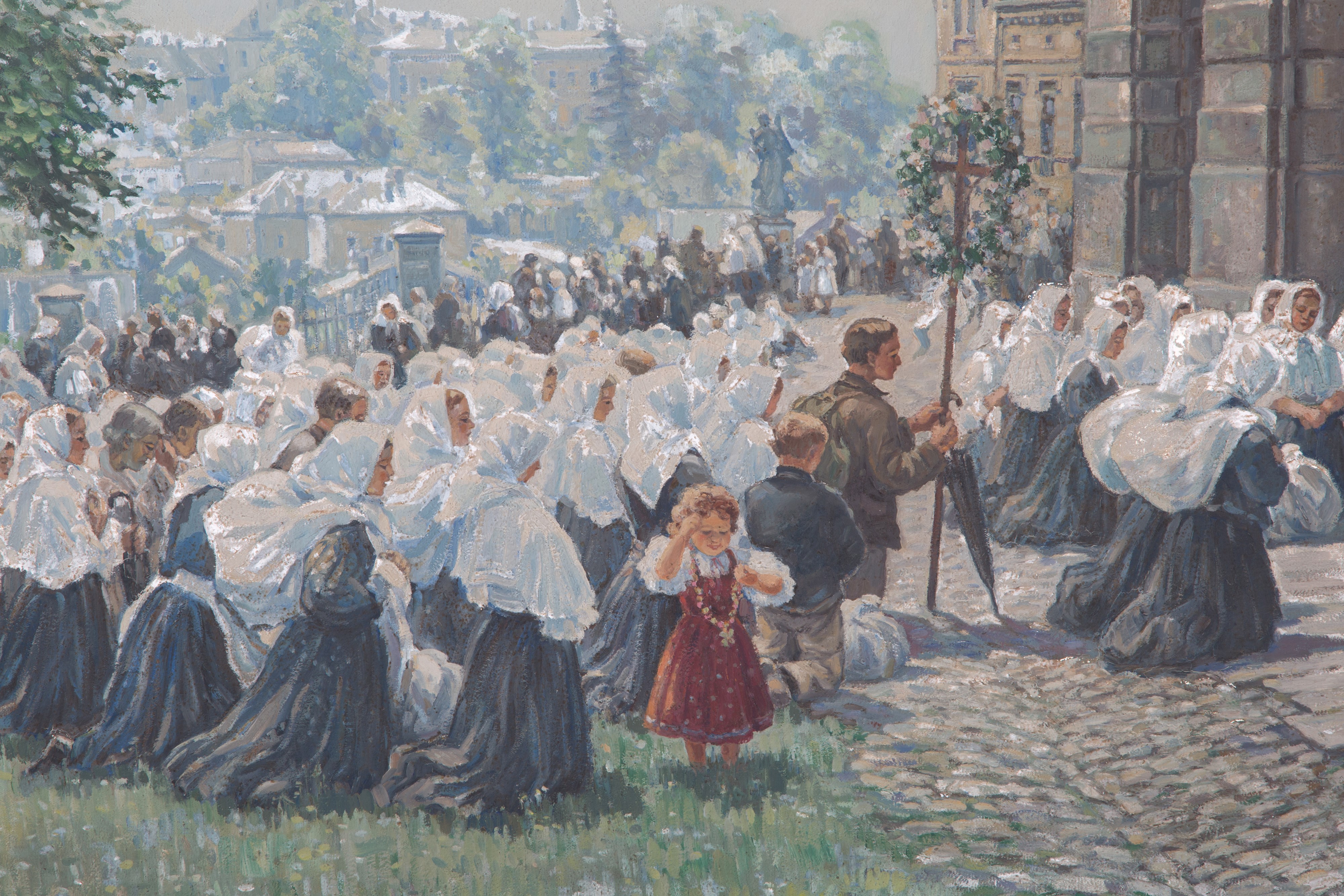 Dipinto "PROCESSIONE"