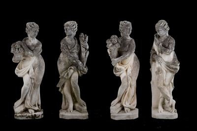 Quattro Sculture "stagioni"