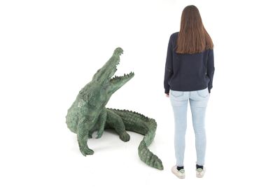Scultura "coccodrillo"