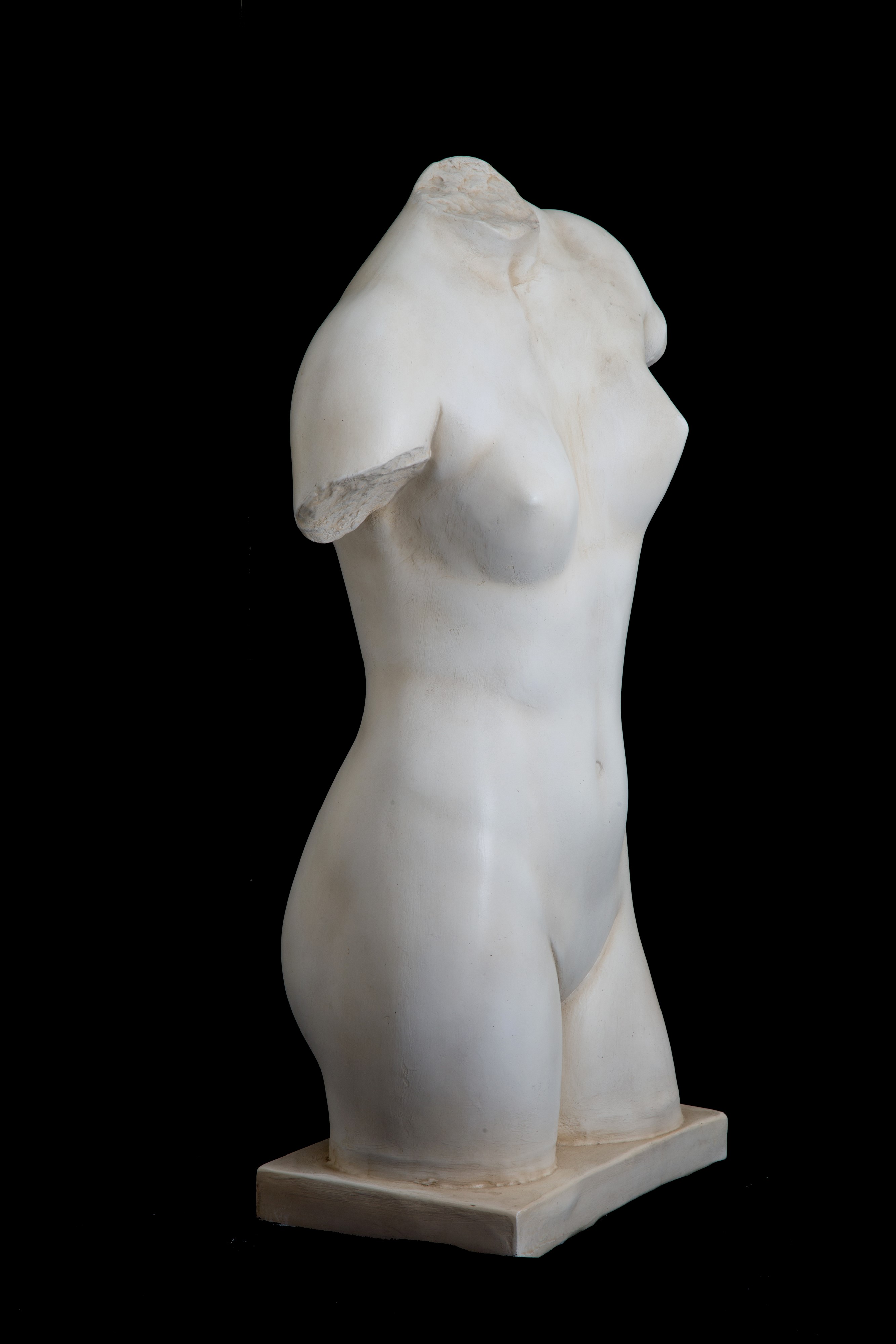Scultura in gesso "BUSTO FEMMINILE"